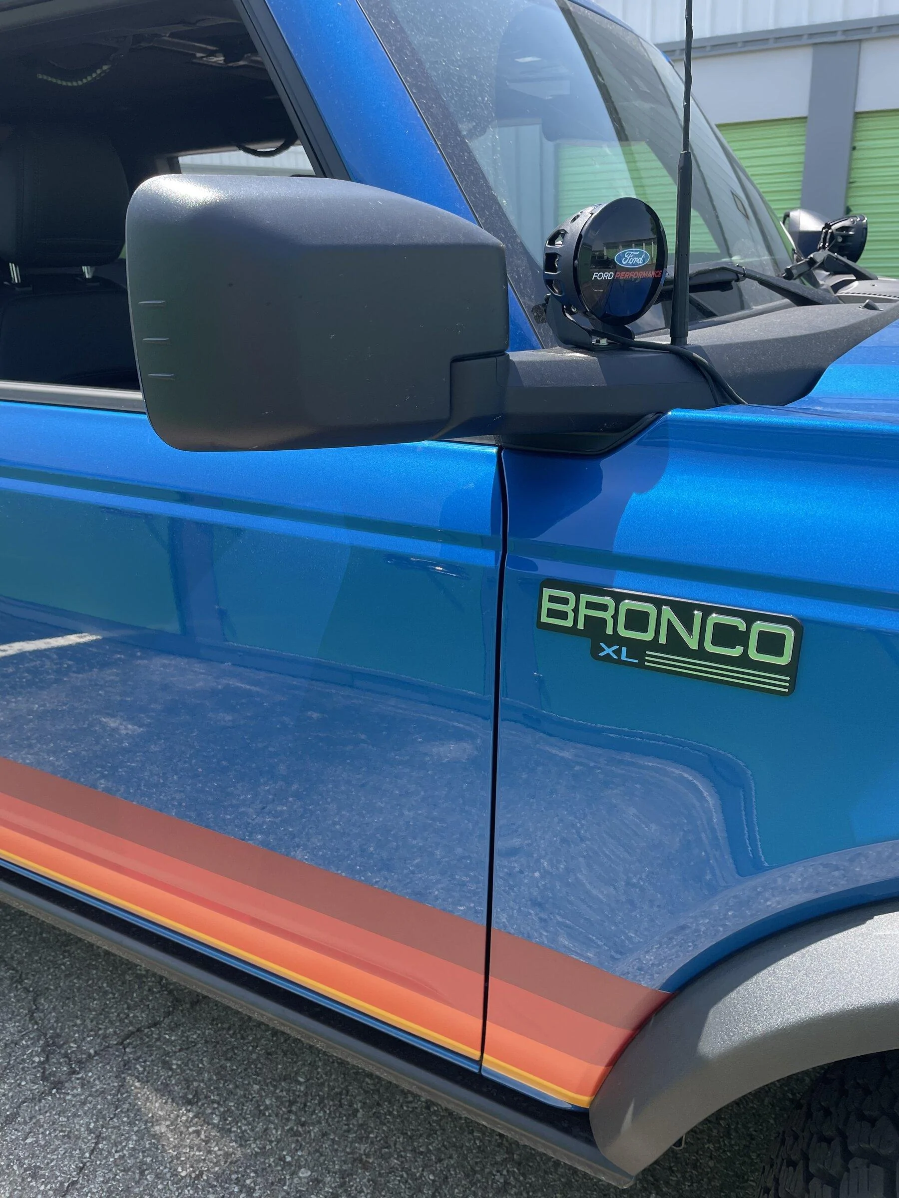 Ford Bronco Retro Sunset Stripes on my Black Diamond C9C7322C-97A1-4952-B15C-0F1CFB911768