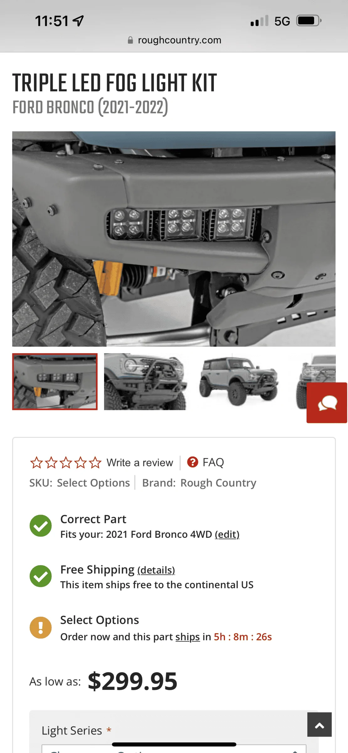 Ford Bronco Rough Country pocket lights - anyone installed? 78350FDE-58C0-4E2B-B41E-8EFC343F348A