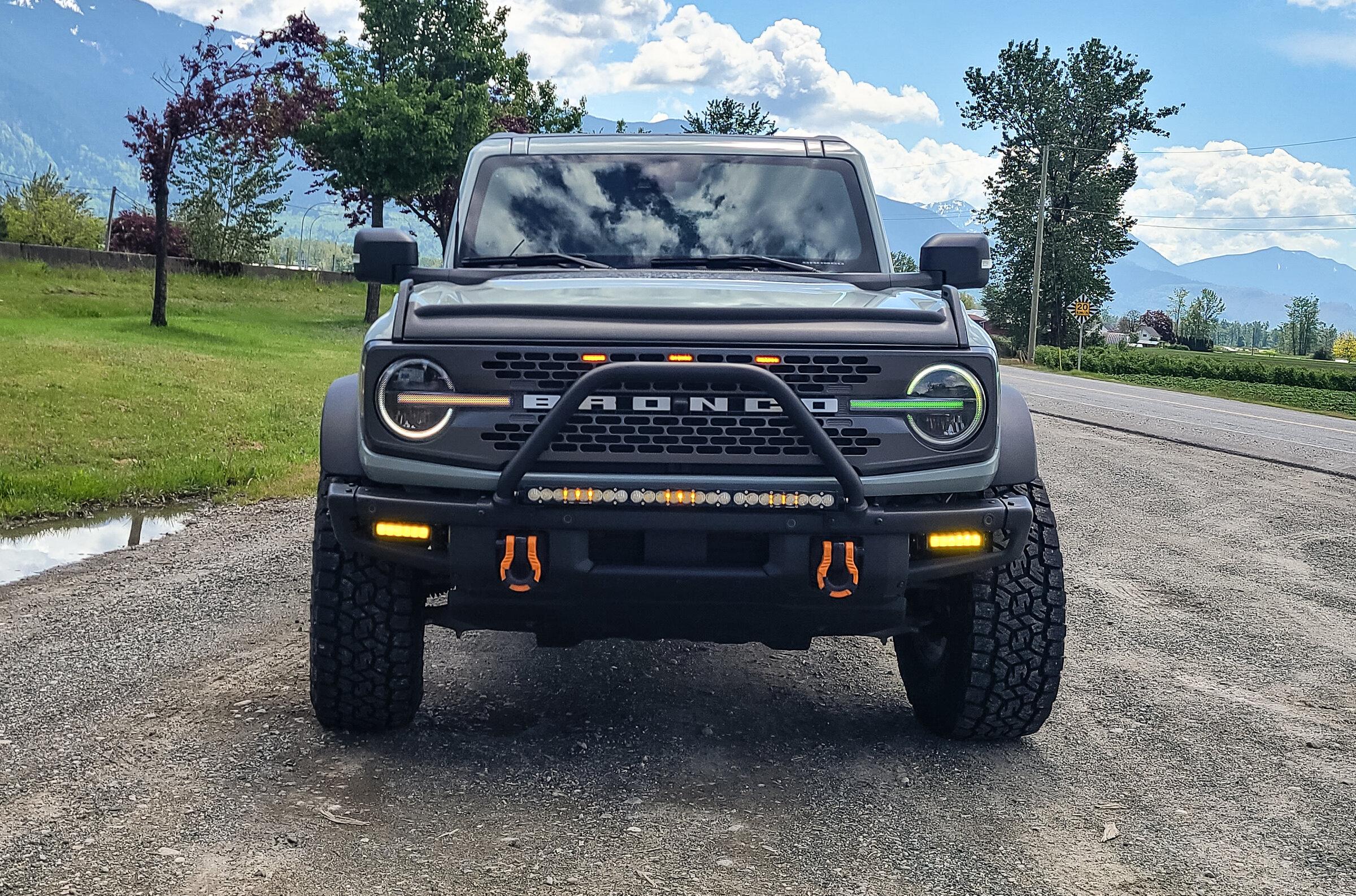 Ford Bronco Badlands Non-SAS on 35x12.5x17's...Does it even lift Bro? PSX_20220520_150127