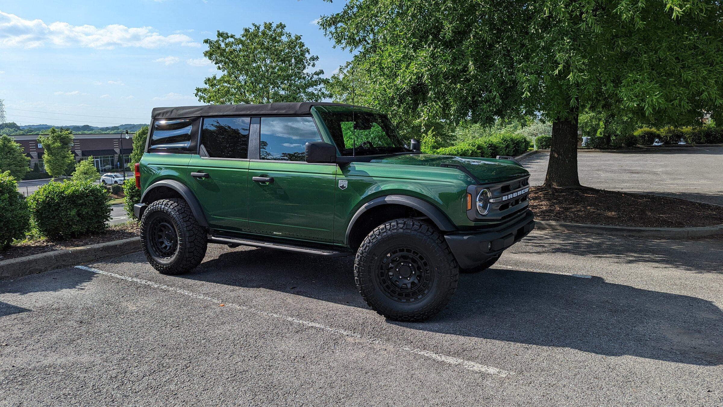 Ford Bronco Jeffiedeans Green Big Bend build PXL_20220520_214024845