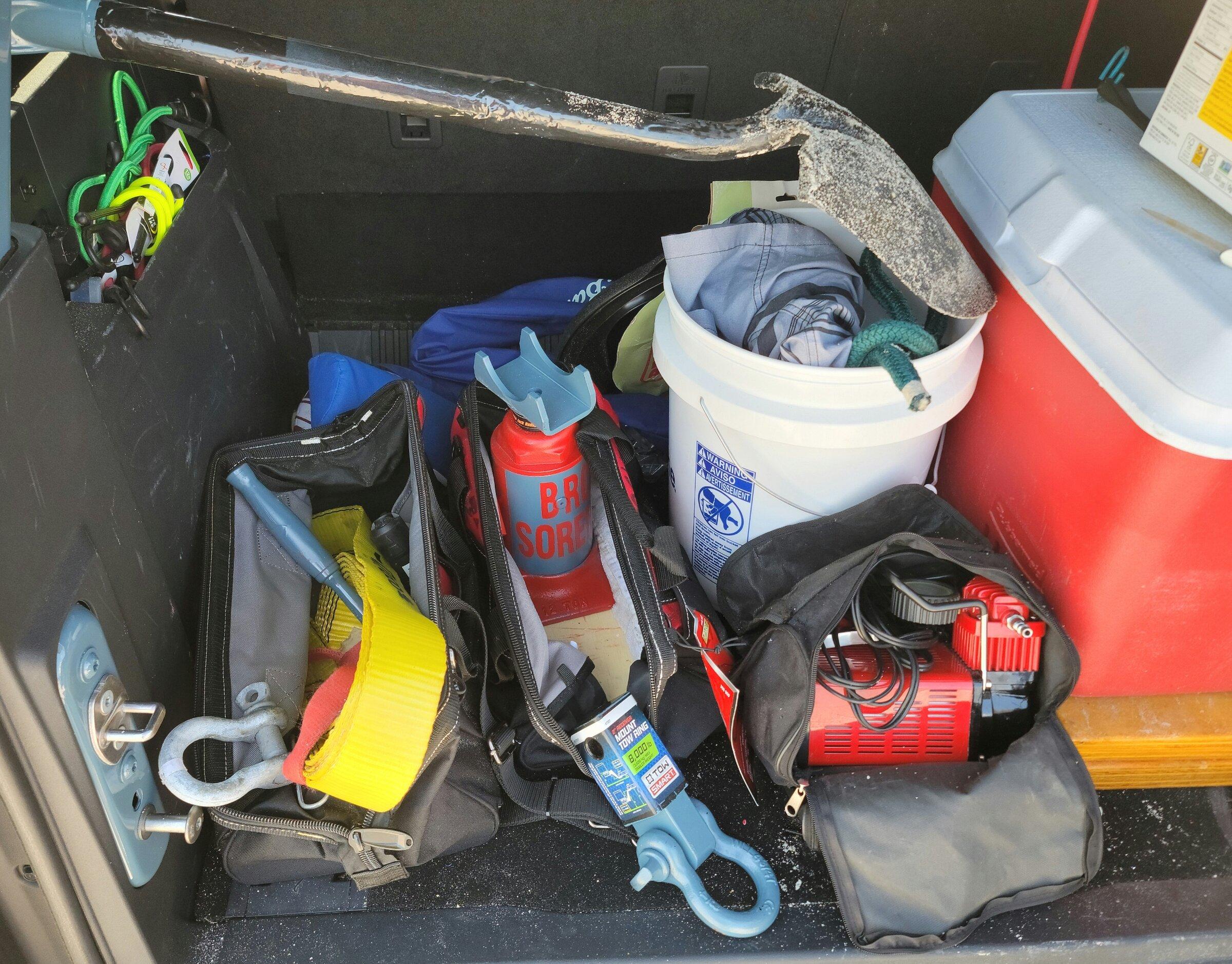 Ford Bronco On-Board Gear Storage... What's Yours? 20220519_141523