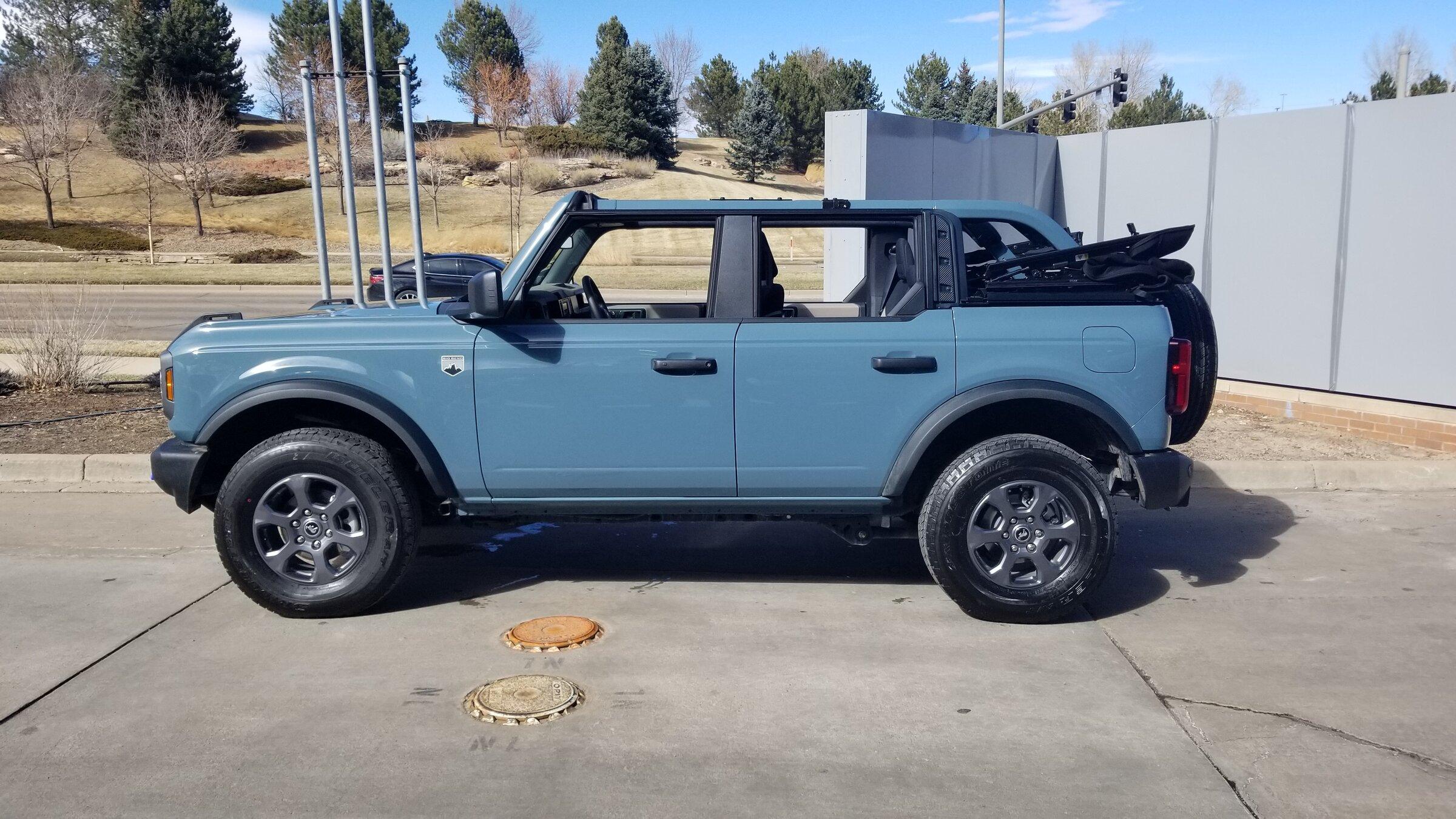 Ford Bronco Side Shot Saturday... BEN