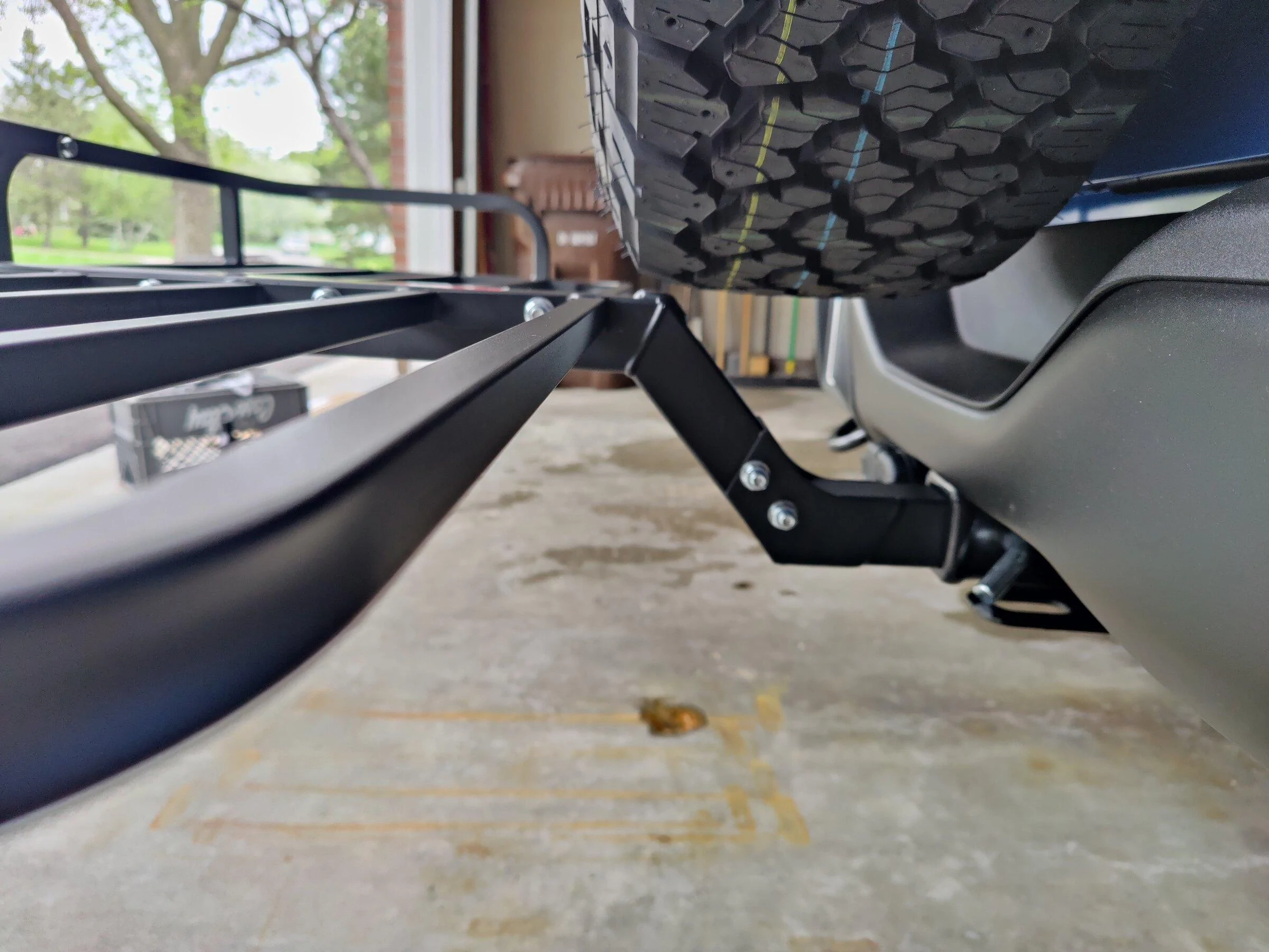 Ford Bronco Small Hitch Rack IMG20220521145228