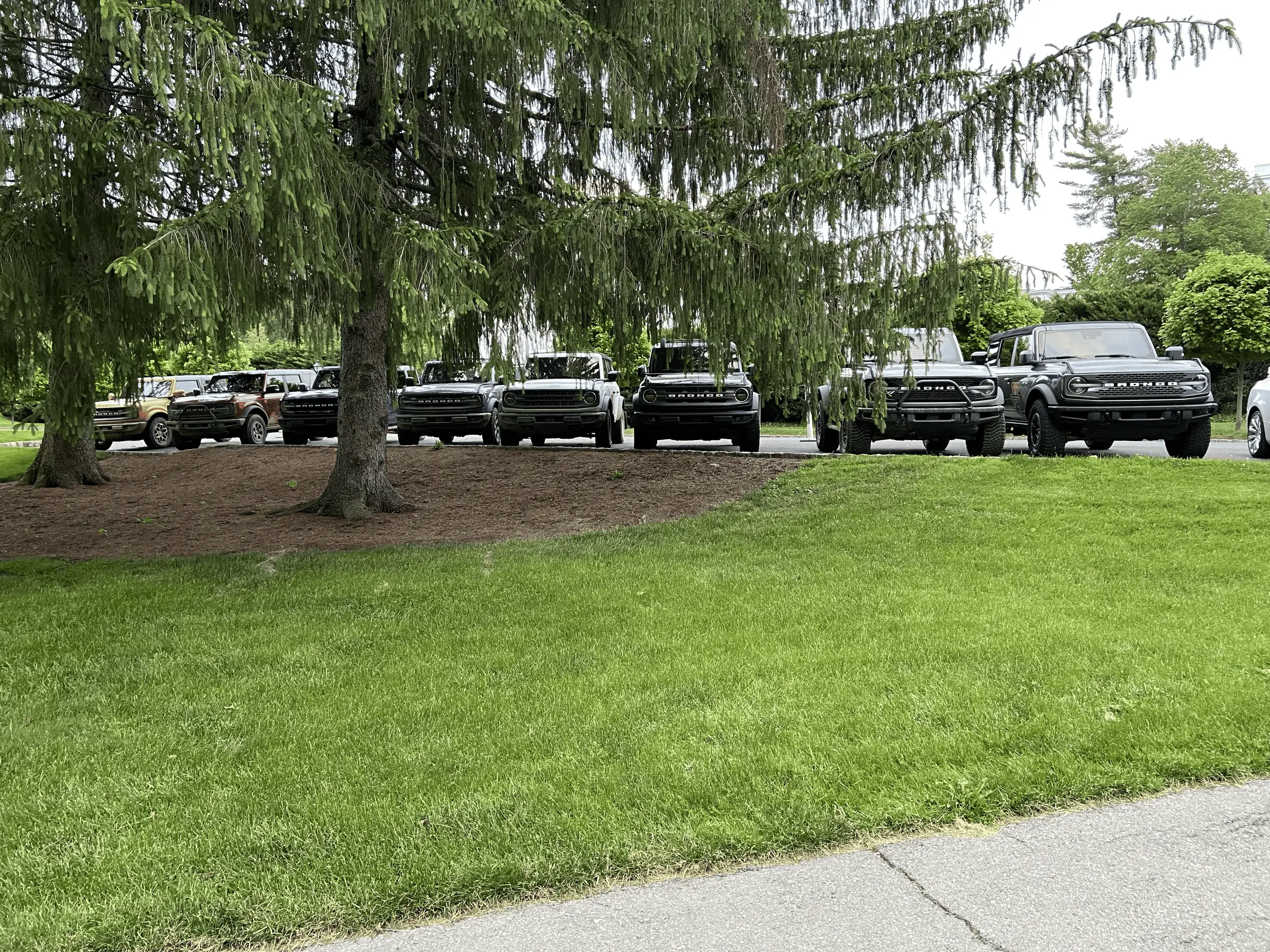 Ford Bronco Off Roadeo vehicles at Greenbrier tempImageIiETtv