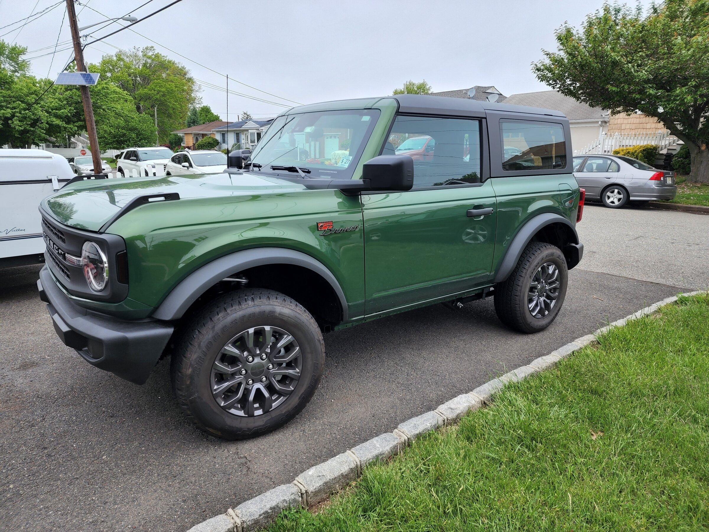 Ford Bronco Side Shot Saturday... mine