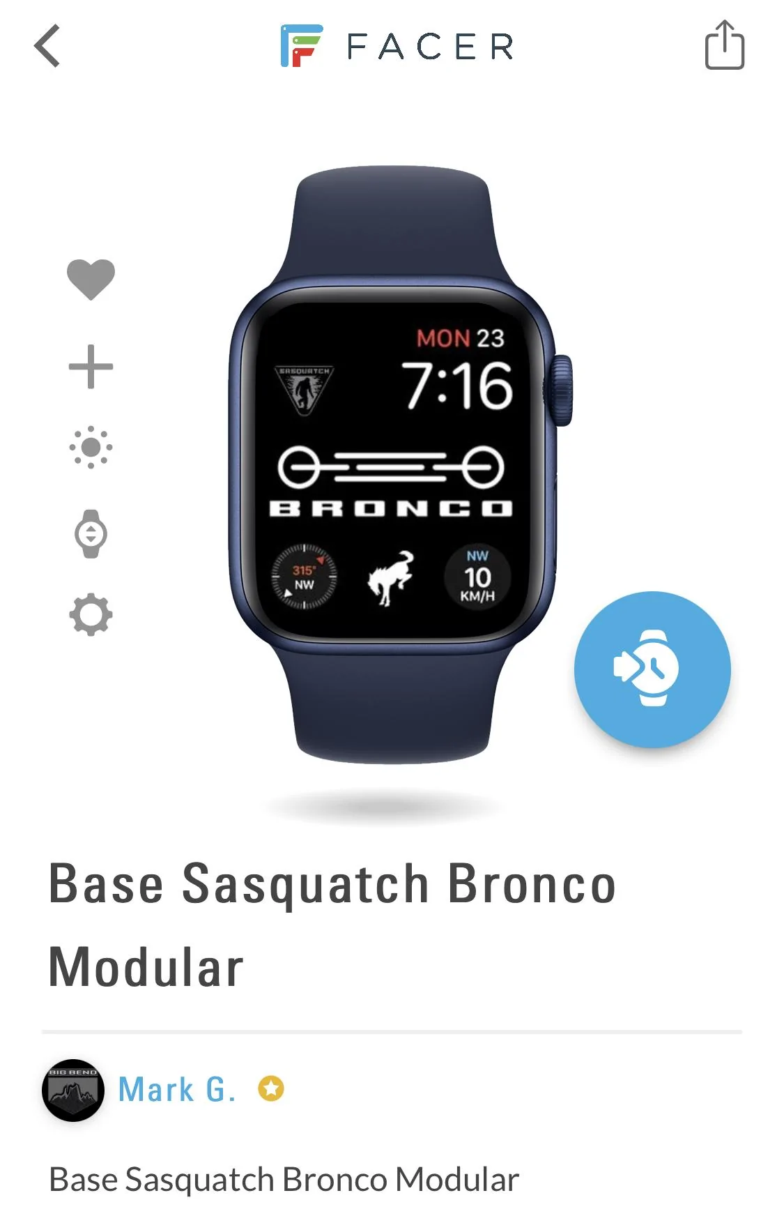 Ford Bronco Bronco Apple Watch Faces 4CD8EB04-0697-4168-A4A4-793869030A31