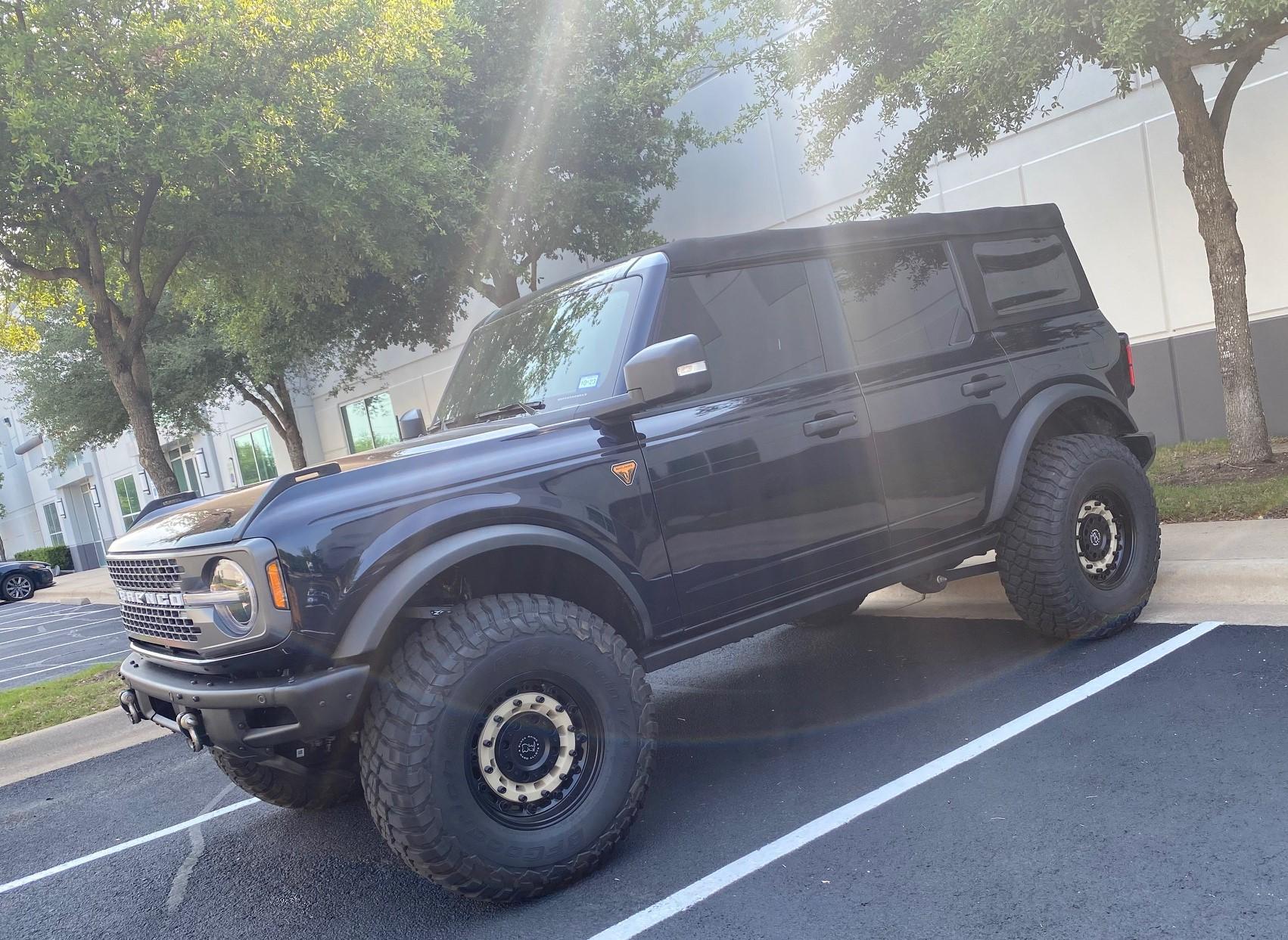Ford Bronco 37's on Zone 3" Badlands Sasquatch (UPDATE 2) ATX5