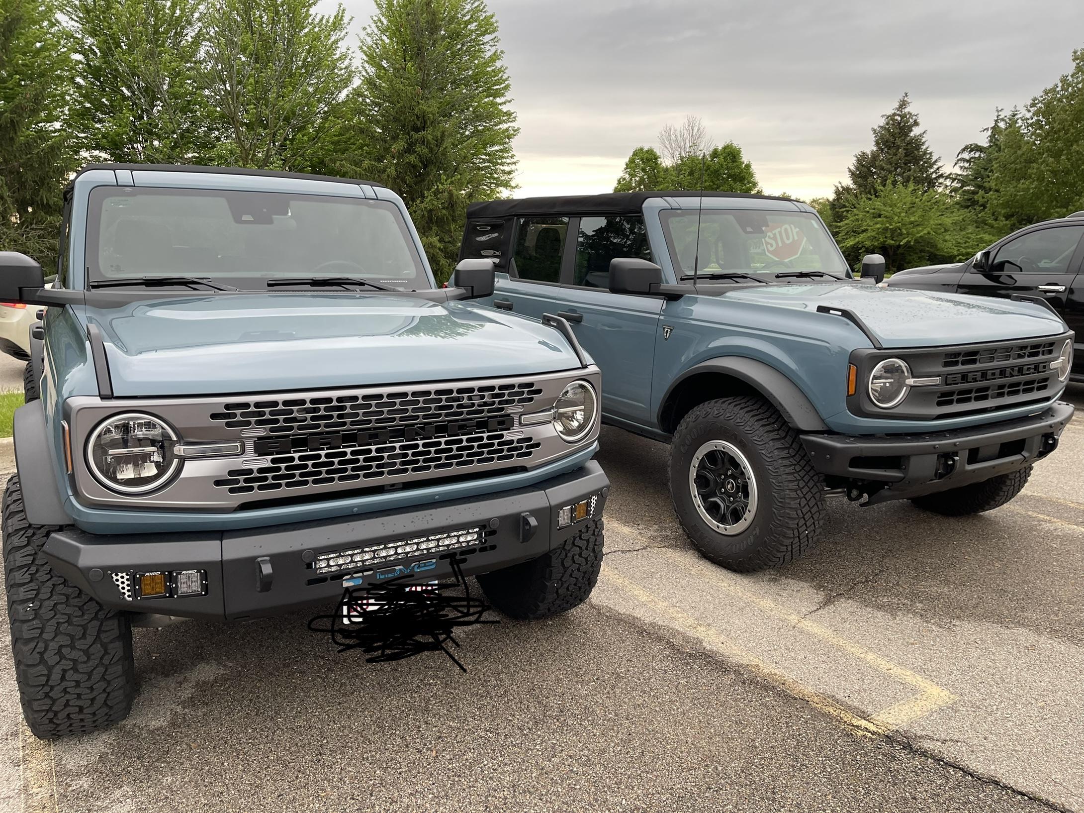 Ford Bronco Front Bumper installation EC82327E-990D-4763-9164-0DE0471E14DA