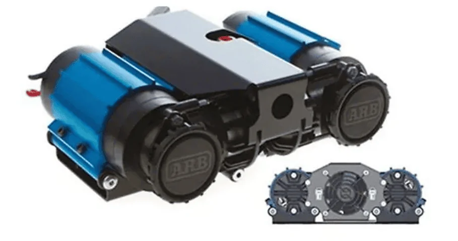 Ford Bronco KR Off-Road ARB Compressor Engine Bay Mount twin
