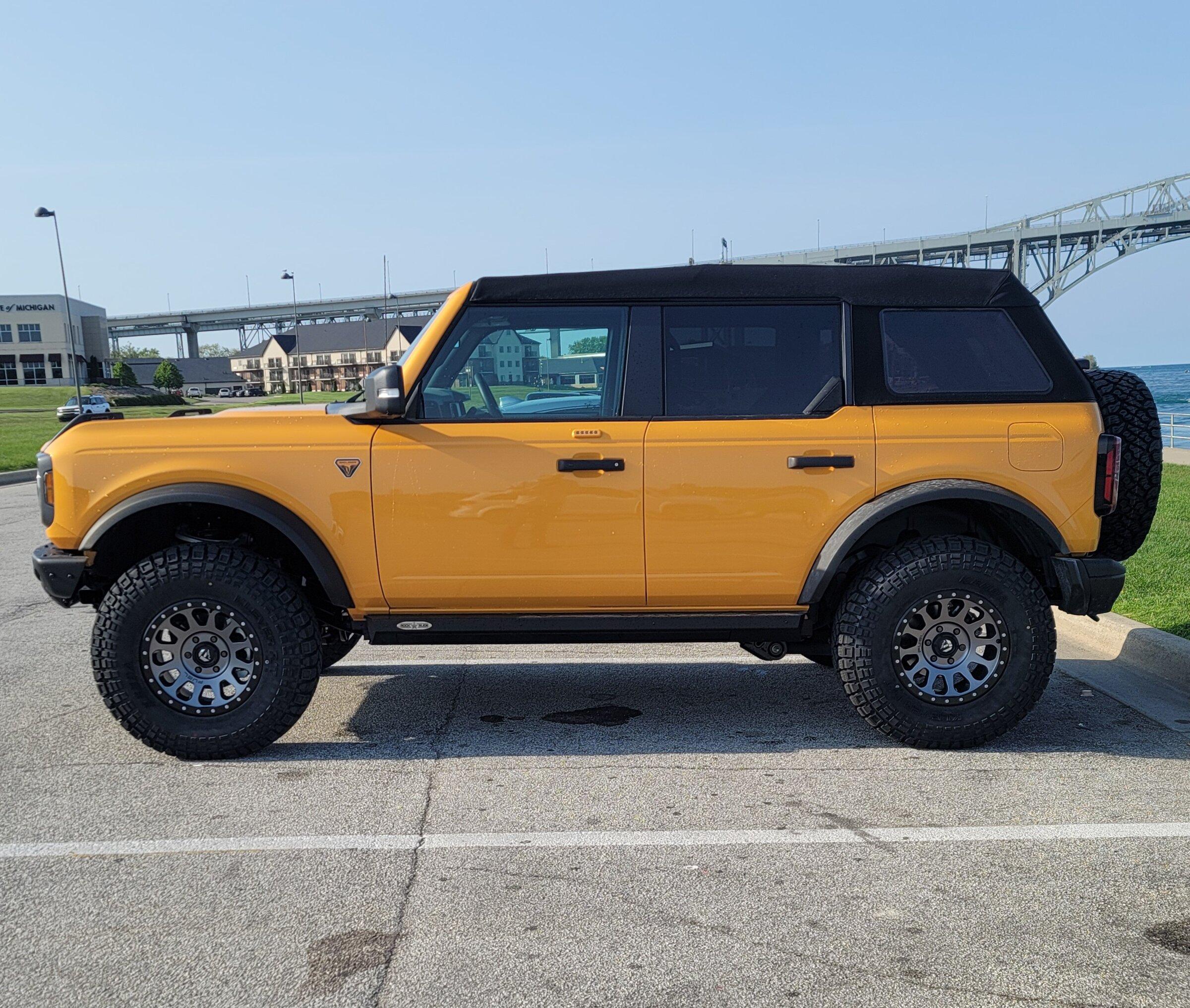 Ford Bronco Show us your installed wheel / tire upgrades here! (Pics) 20220524_181144
