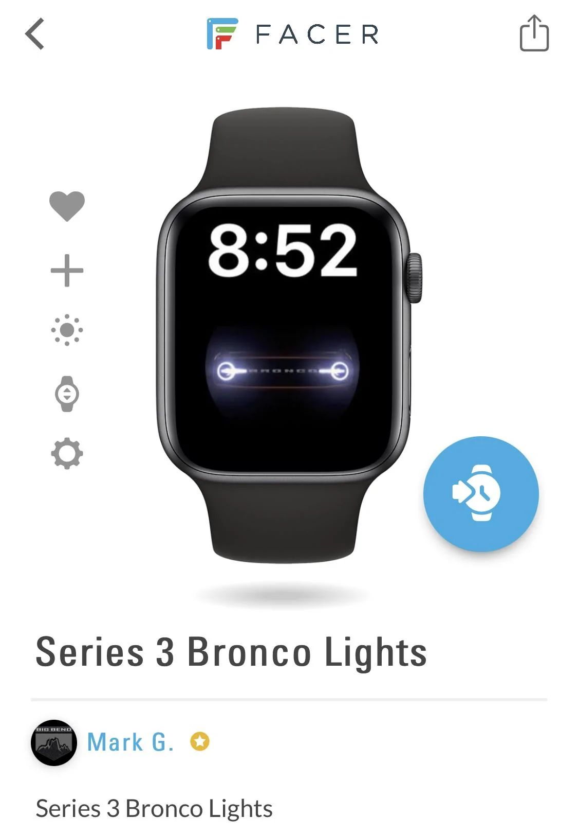 Ford Bronco Bronco Apple Watch Faces B9B1184E-CC5F-4C02-AEC1-FA9A3C75CF32