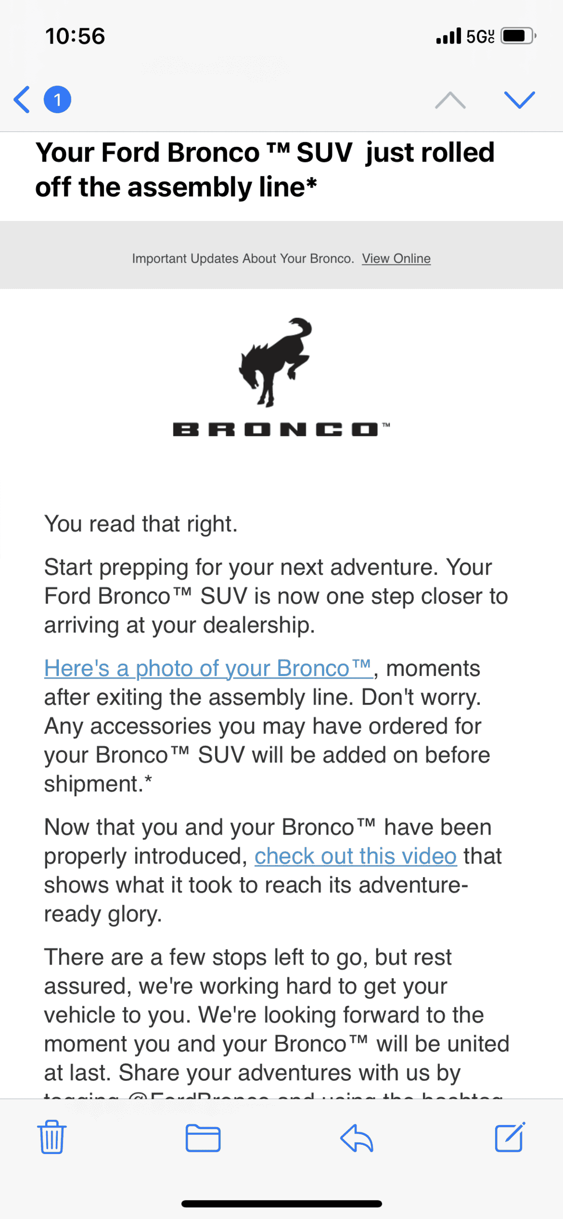 Ford Bronco 5/9 Build Week group. (ManSquatch Week) 3EC12862-C2B7-406A-BCE2-72A43775C15D