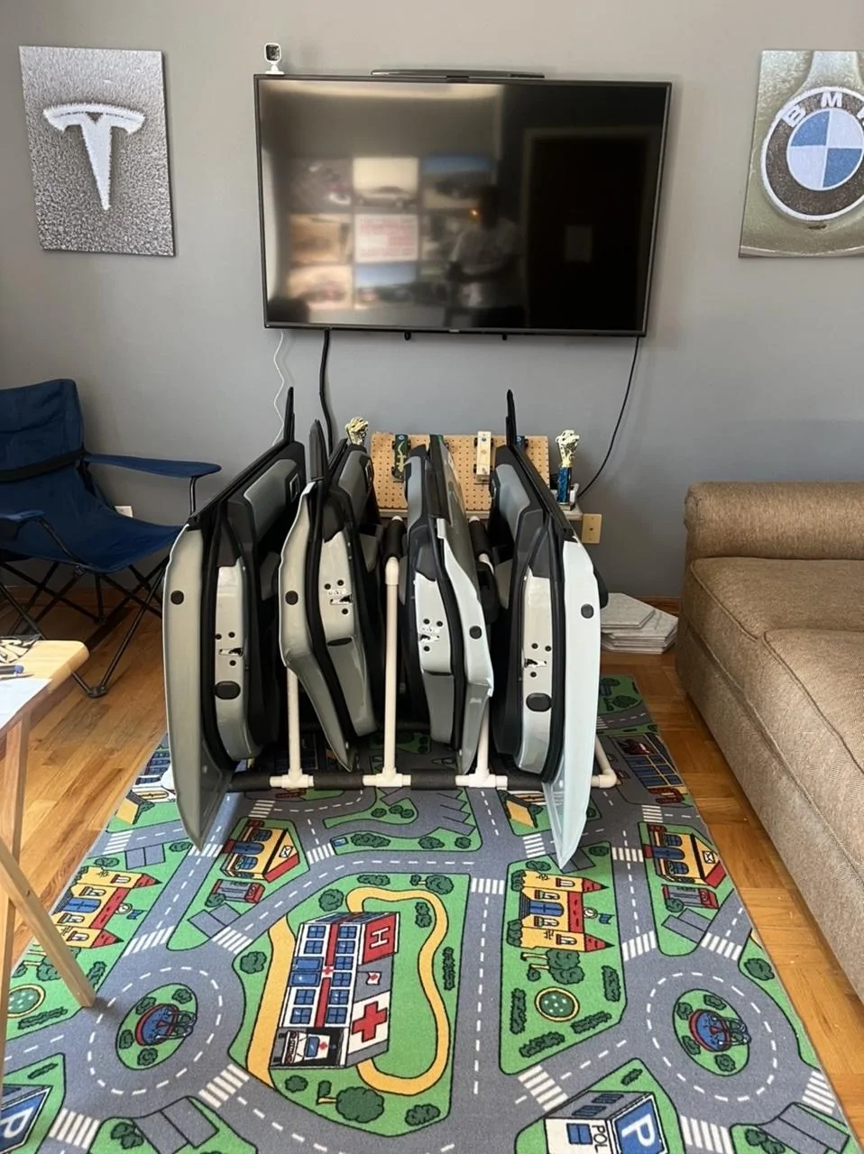 Ford Bronco Door Holders Using PVC Pipe -- When Off vehicle 6D4C5134-3CF5-41F4-9EC0-3BC4362E0FFC