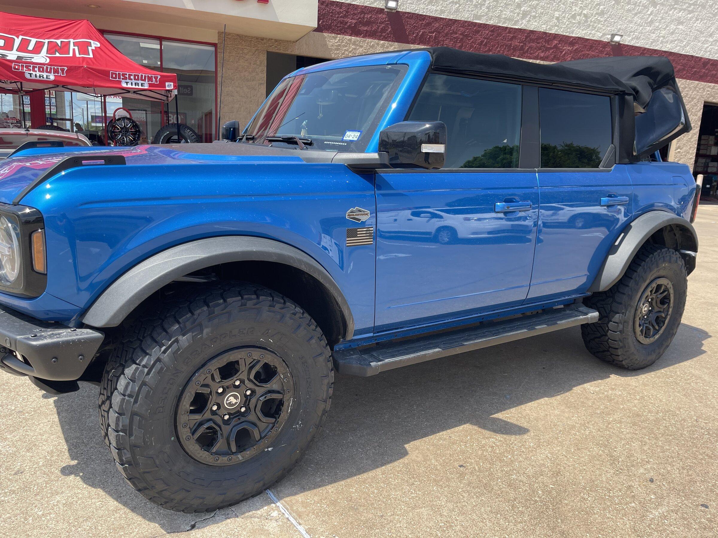 Ford Bronco Show us your installed wheel / tire upgrades here! (Pics) B78EBE12-629C-44EF-AA93-D5B2B8299B3D