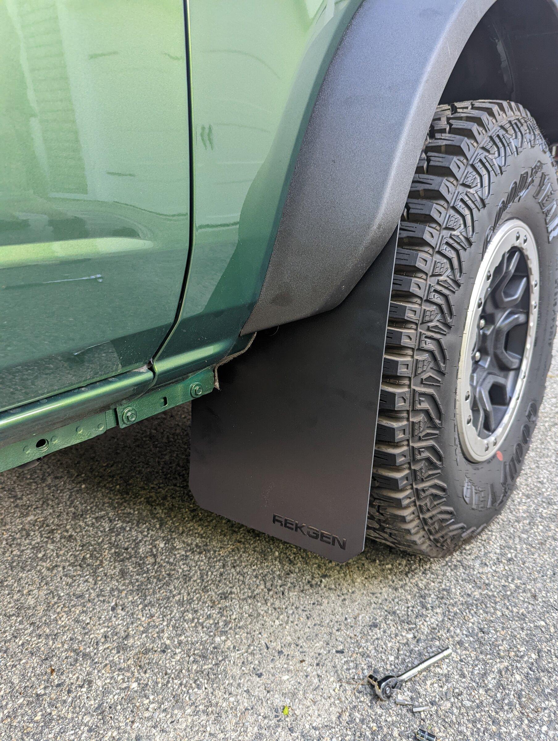 Ford Bronco RekGen mudflaps! PXL_20220525_215828033