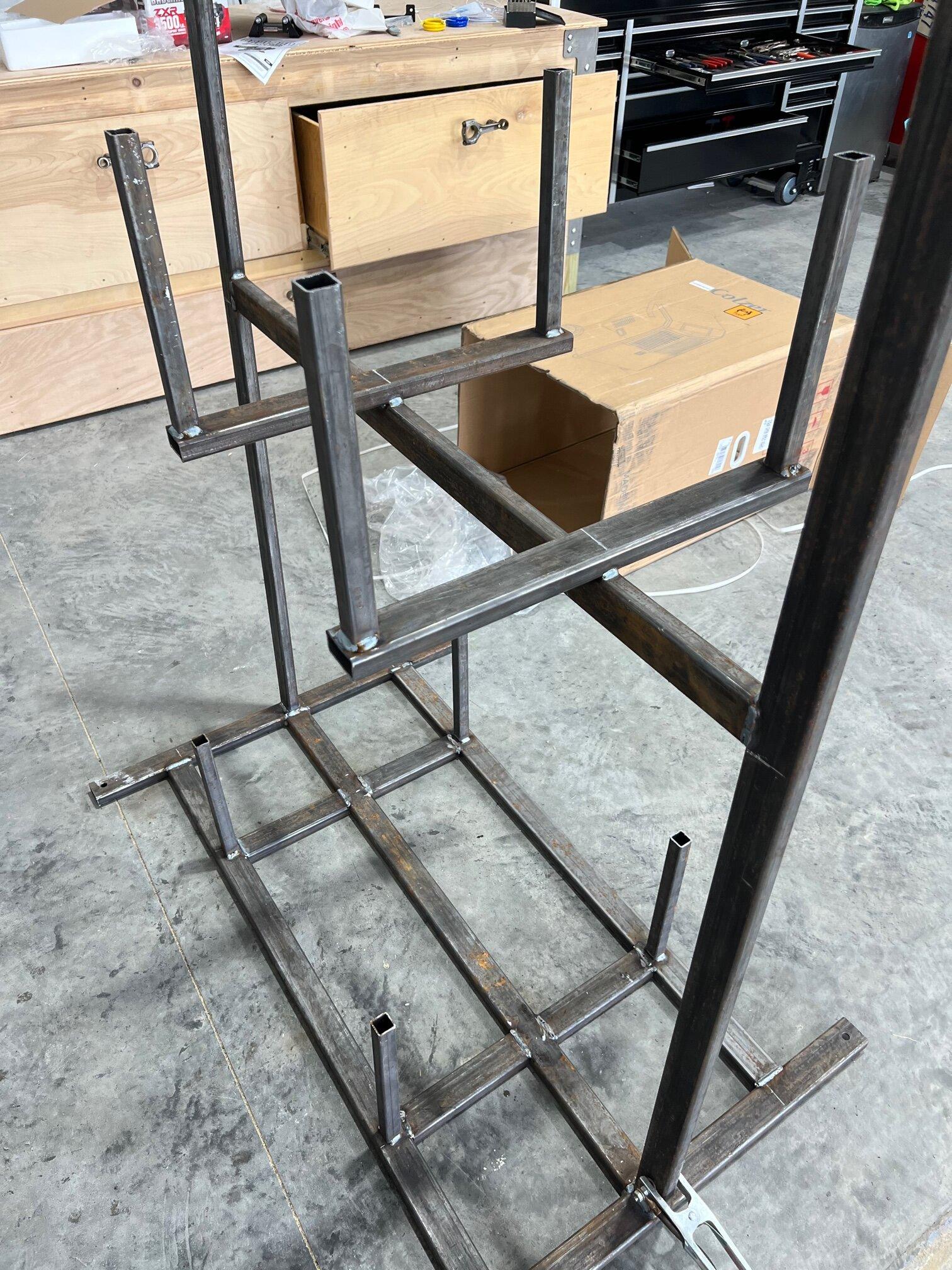 Ford Bronco Roof & Door Storage rack custom build IMG_2280