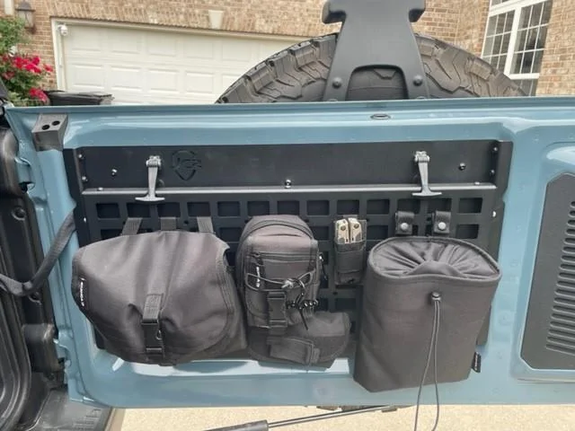 Ford Bronco Installed the Tailgate Table today JCR