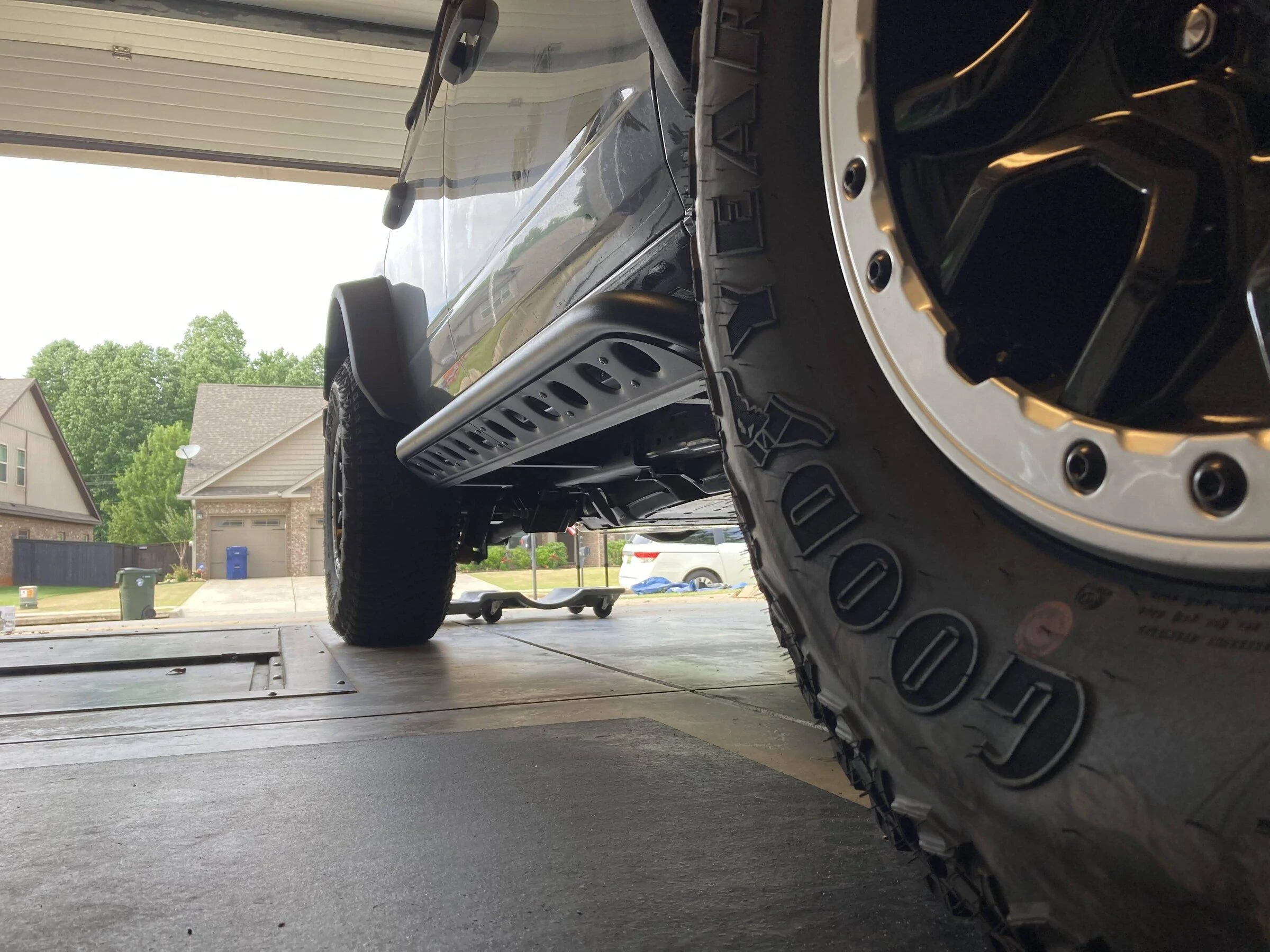 Ford Bronco Finally Frame Mounted Sliders from LOD OFFROAD!!! IMG_2587