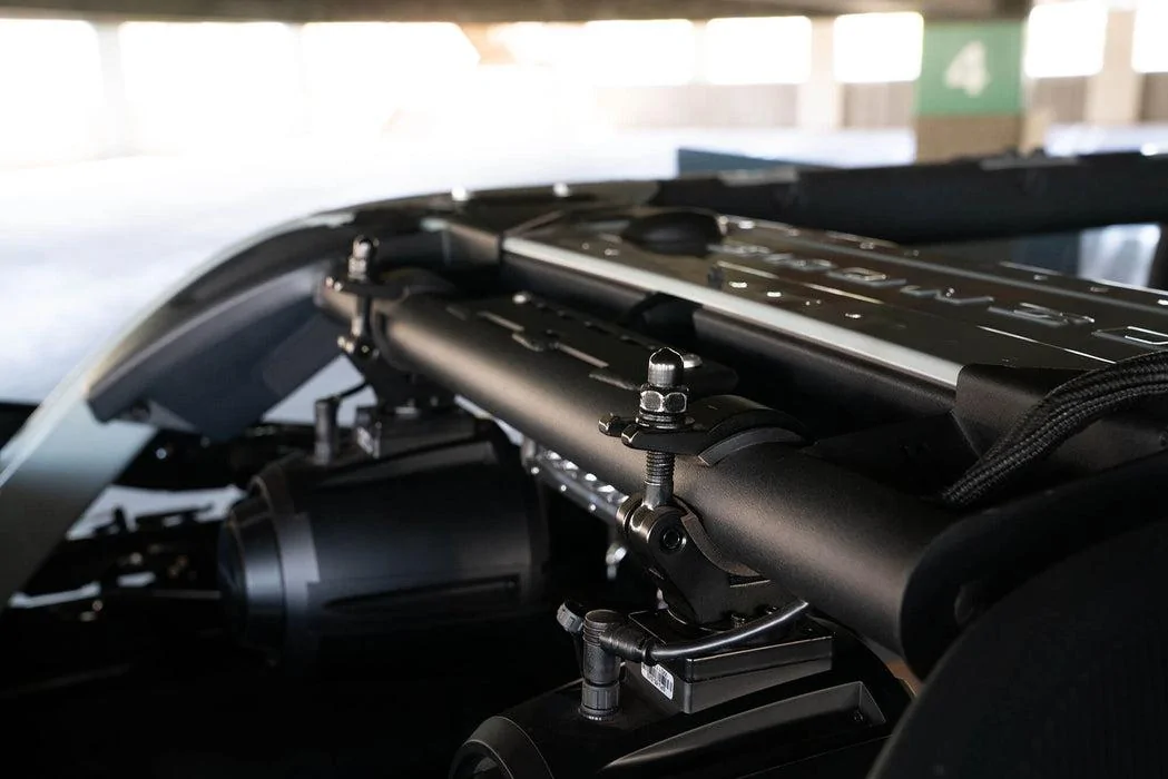 Ford Bronco DV8 Offroad | Rear Speaker & Light Mount bronco-speaker-light-mount-bar_1050x700