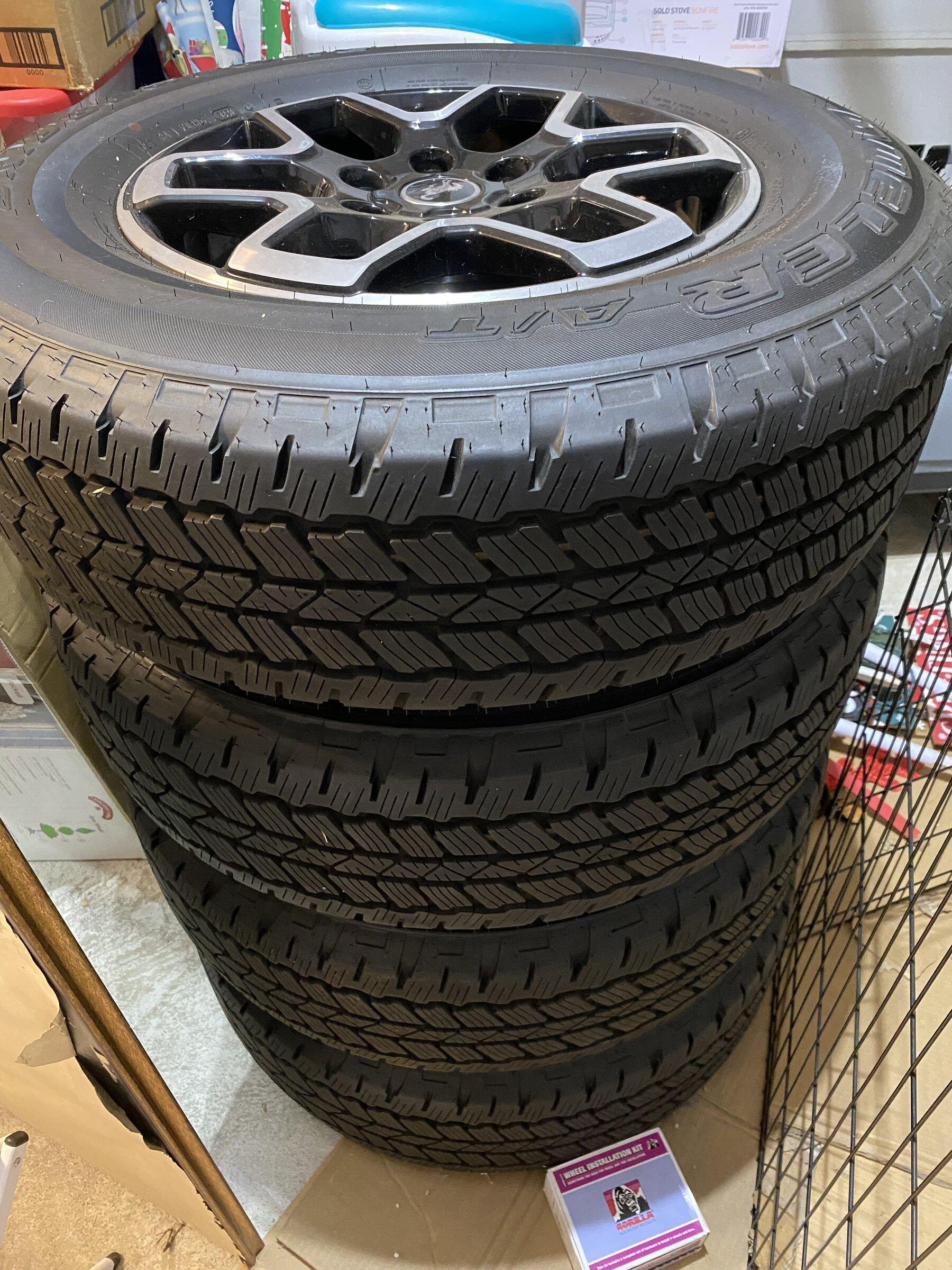 Ford Bronco For Sale:  5 Outer Banks wheels & tires $600 BB6E5622-4910-4D0A-8FF4-7648296F04E3