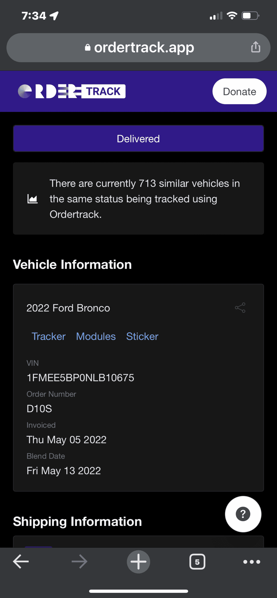 Ford Bronco 5/9 Build Week group. (ManSquatch Week) DCCEAB65-2E8E-42F0-ADEA-6215A3403E7F