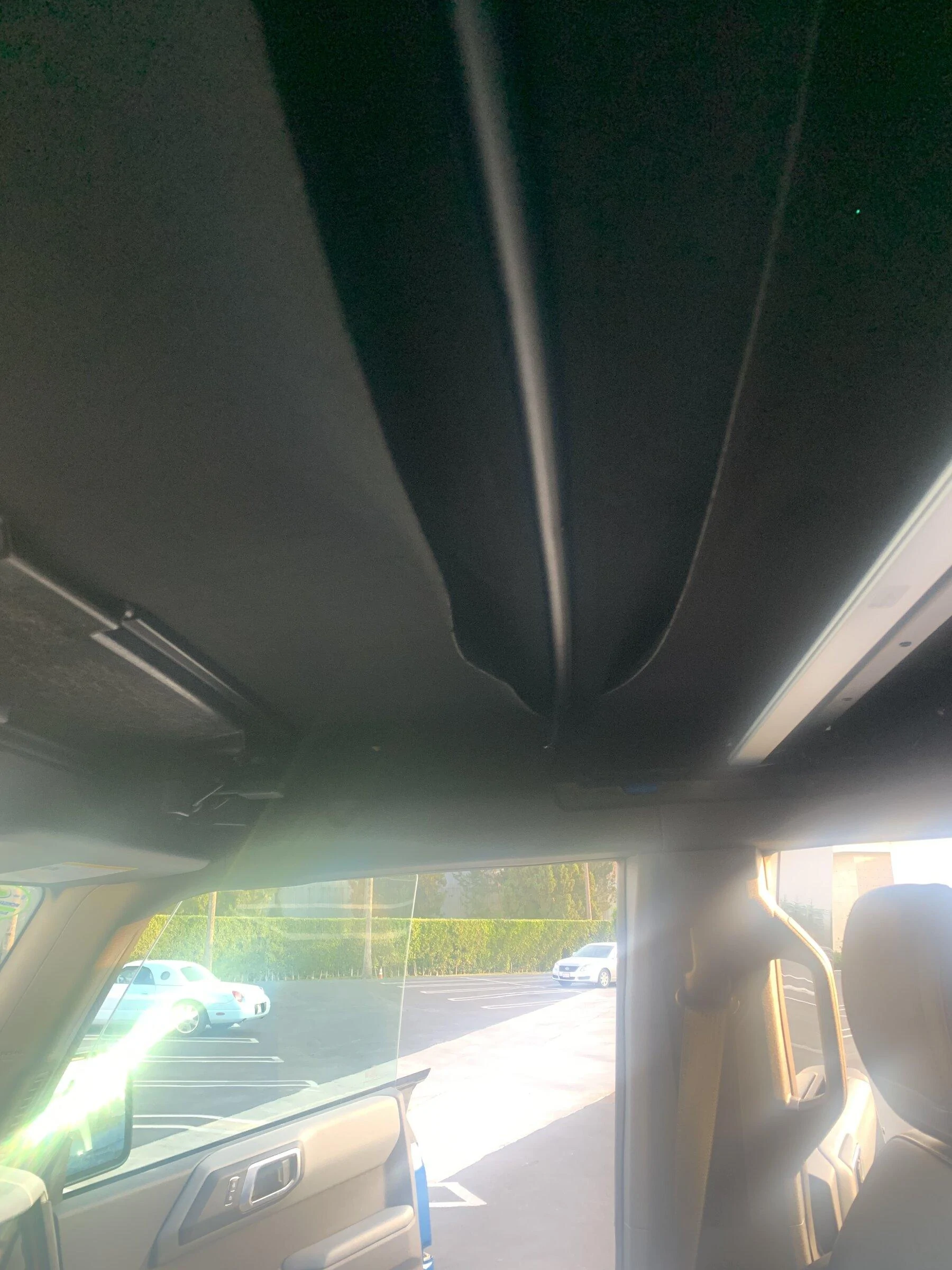 Ford Bronco Soft top interior seal coming unglued. A36DC3E5-99D0-4E2C-B360-352BBE2D4CC2