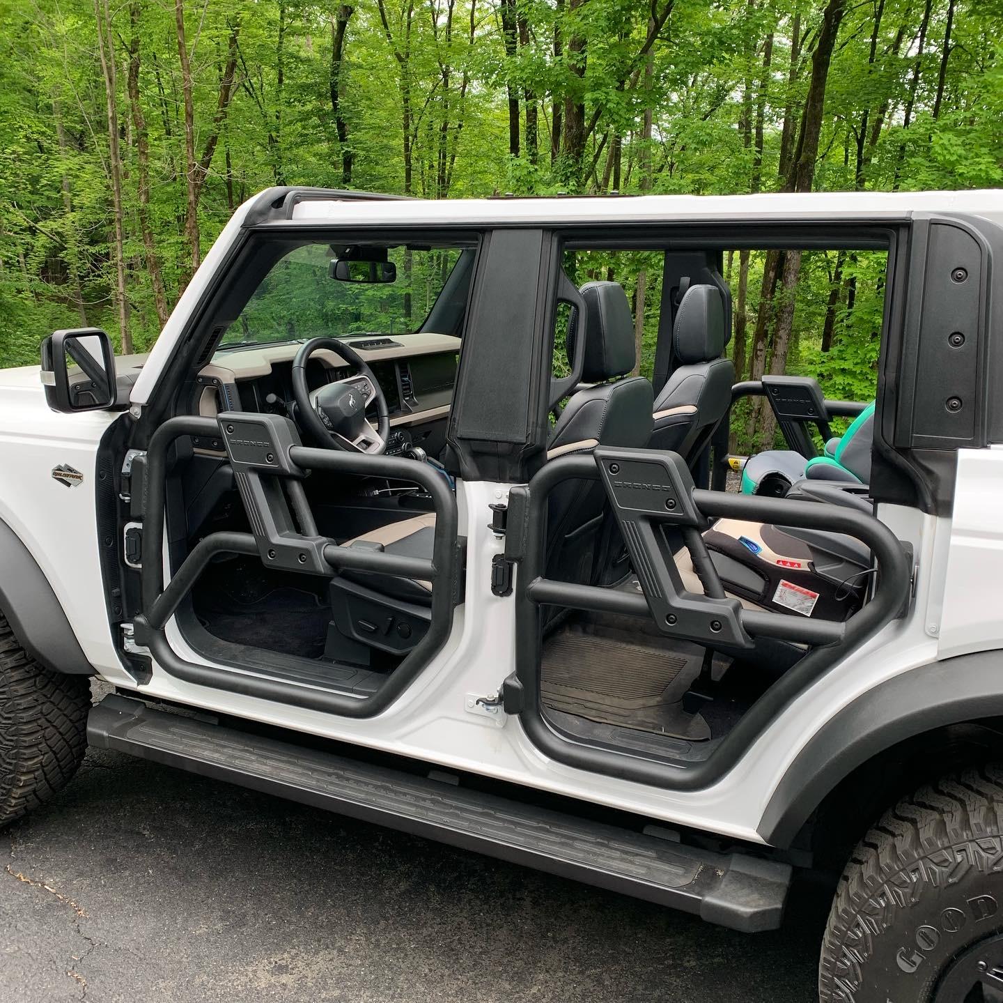 Ford Bronco Got my Ford Tube Doors secret part number and installed 26B81690-8E50-47EB-83A8-0D0754728968