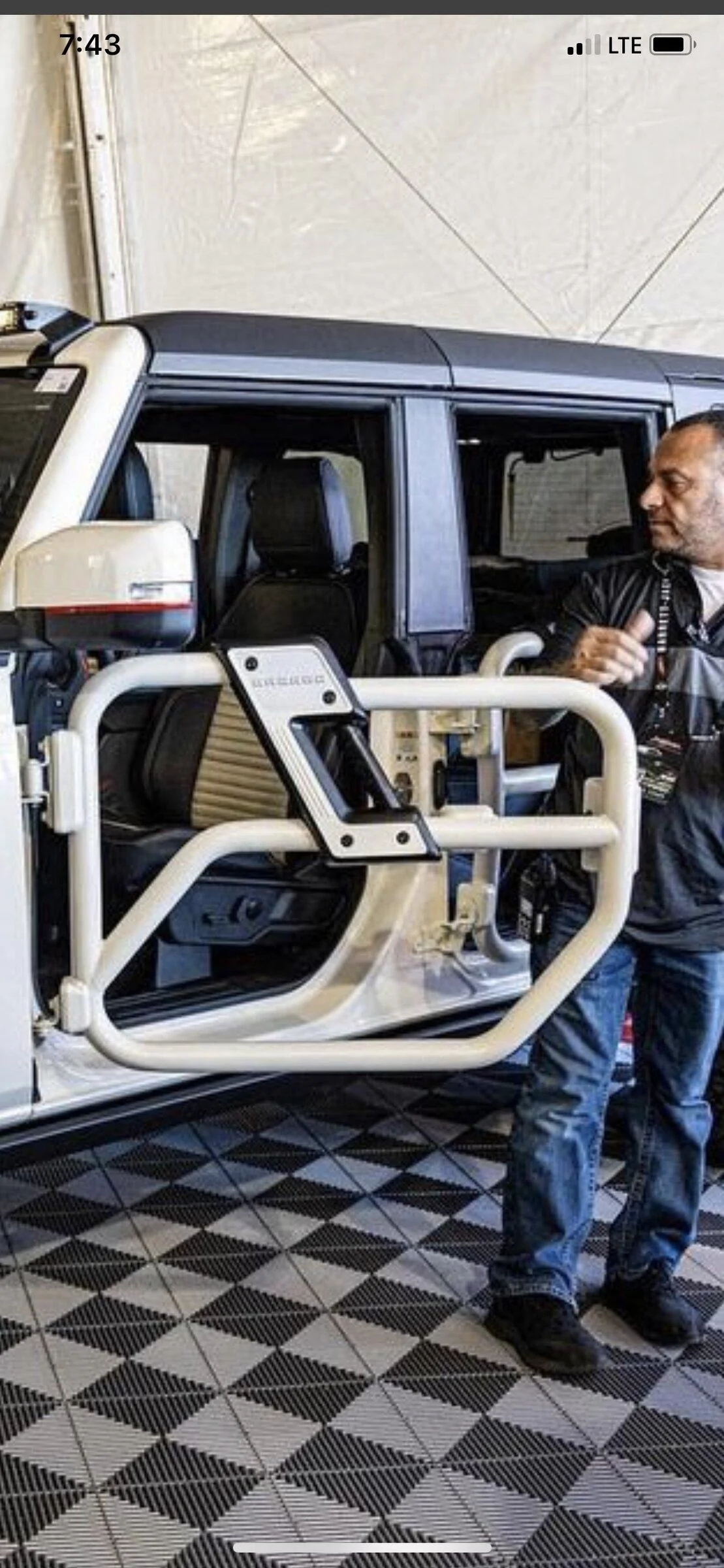 Ford Bronco Got my Ford Tube Doors secret part number and installed 71F54BF5-13B3-4A18-87E2-FC623CB9FA75