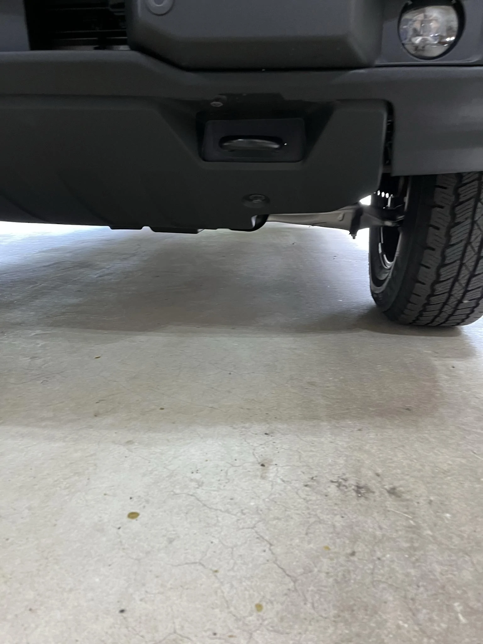 Ford Bronco Added Rough Country Tow hook Brackets IMG_6254