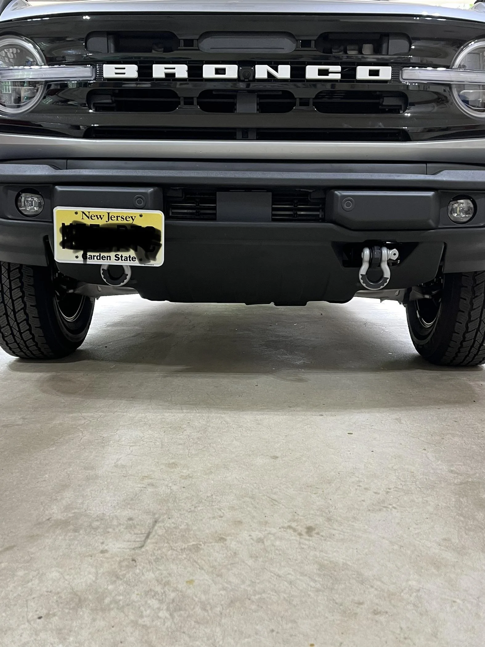 Ford Bronco Added Rough Country Tow hook Brackets 136727FA-3FFA-492B-BD14-28B94E6499A7