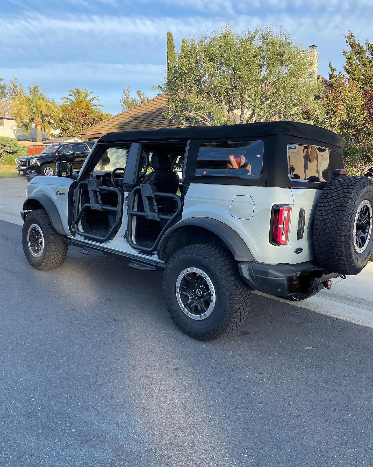 Ford Bronco Got my Ford Tube Doors secret part number and installed 5187F719-2135-4480-8467-EFA2EC7165ED