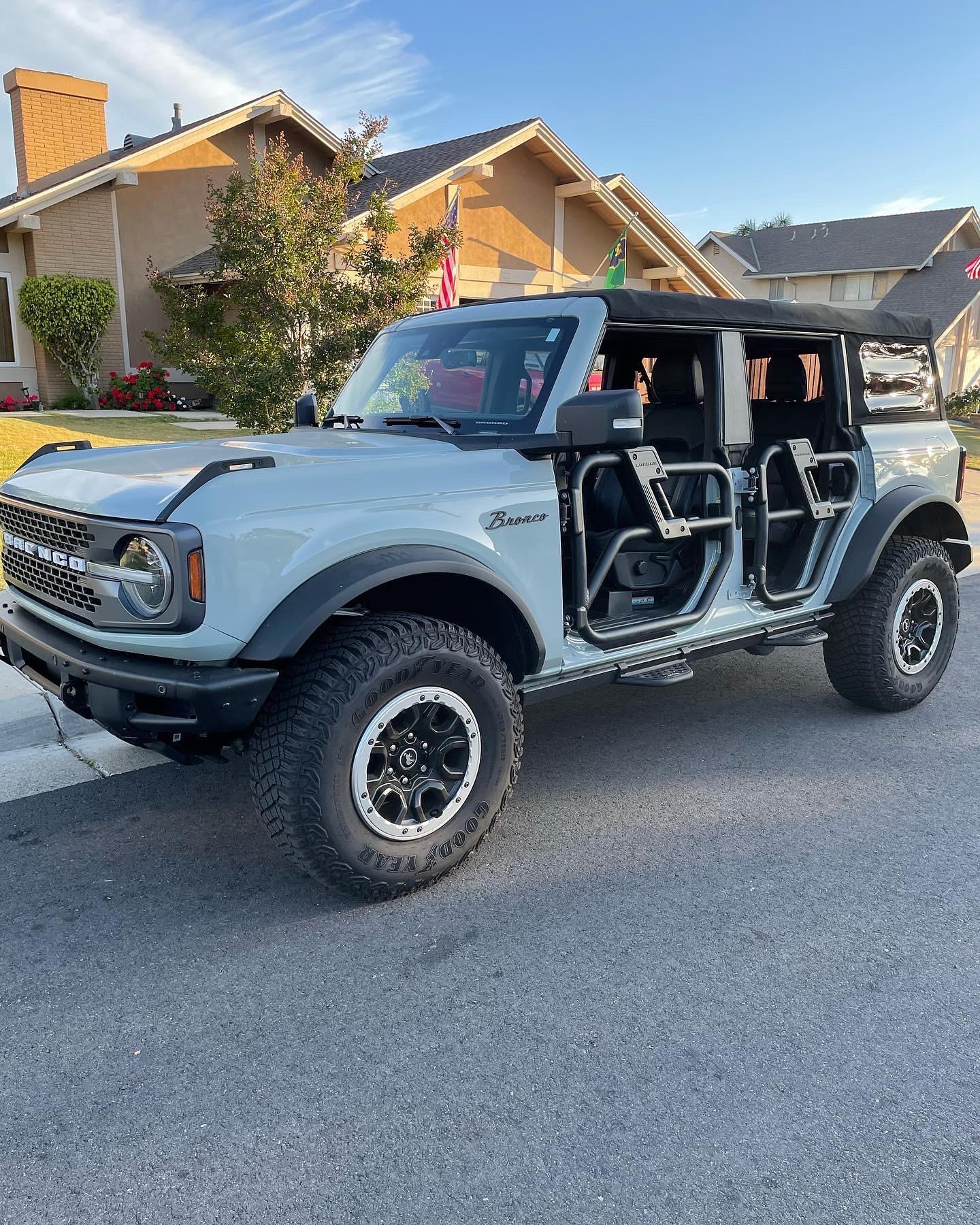 Ford Bronco Got my Ford Tube Doors secret part number and installed 70159537-FE17-42C1-8070-681475DECA8D