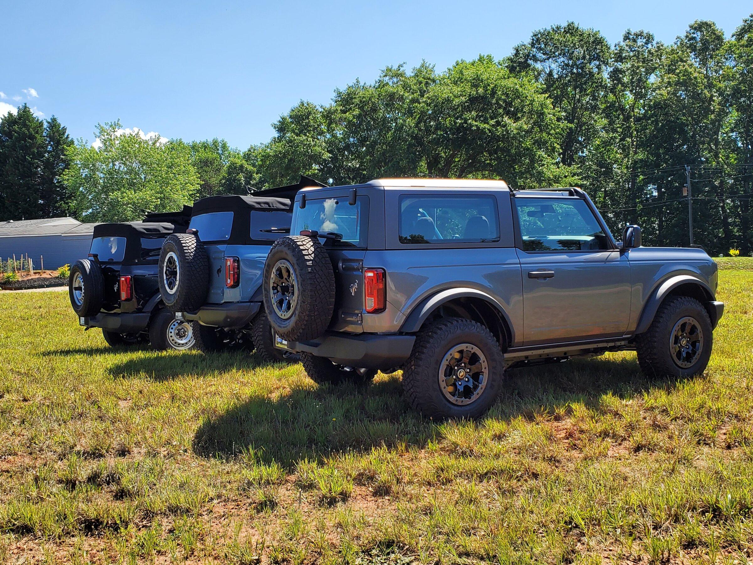 Ford Bronco Our 3 Bronco's !!! 20220529_112219