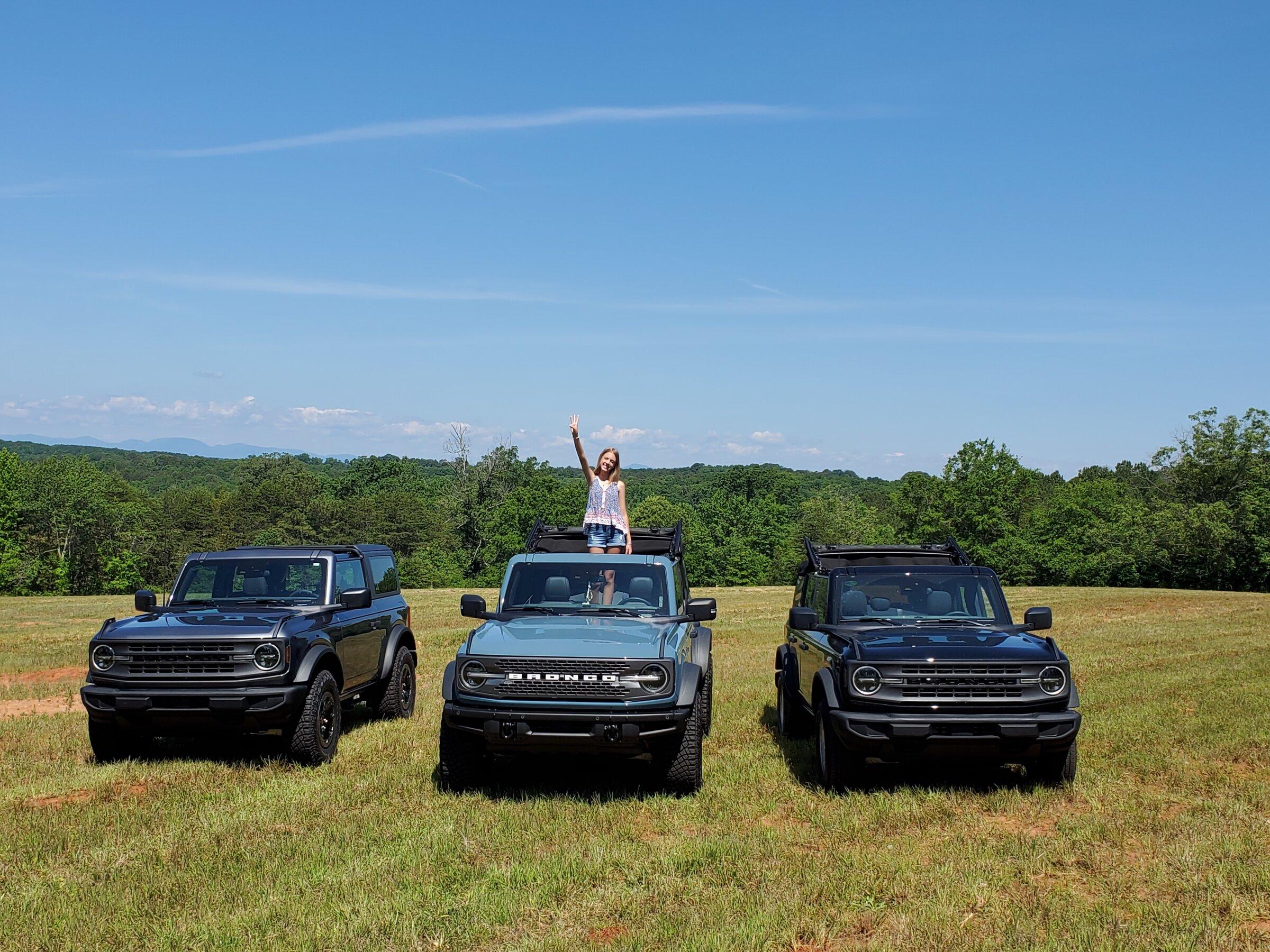 Ford Bronco Our 3 Bronco's !!! 20220529_111838