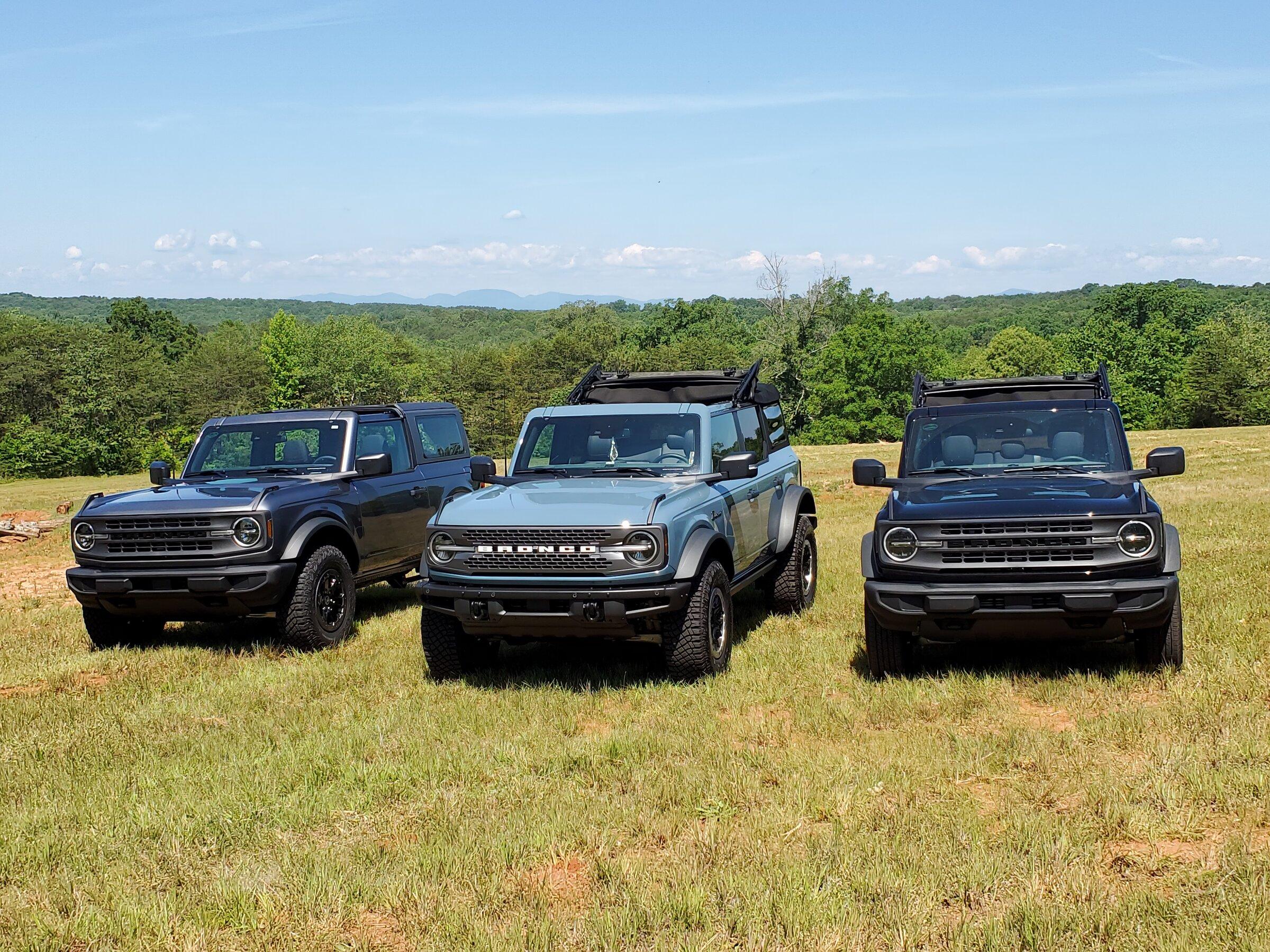 Ford Bronco Our 3 Bronco's !!! 20220529_112044 (1)