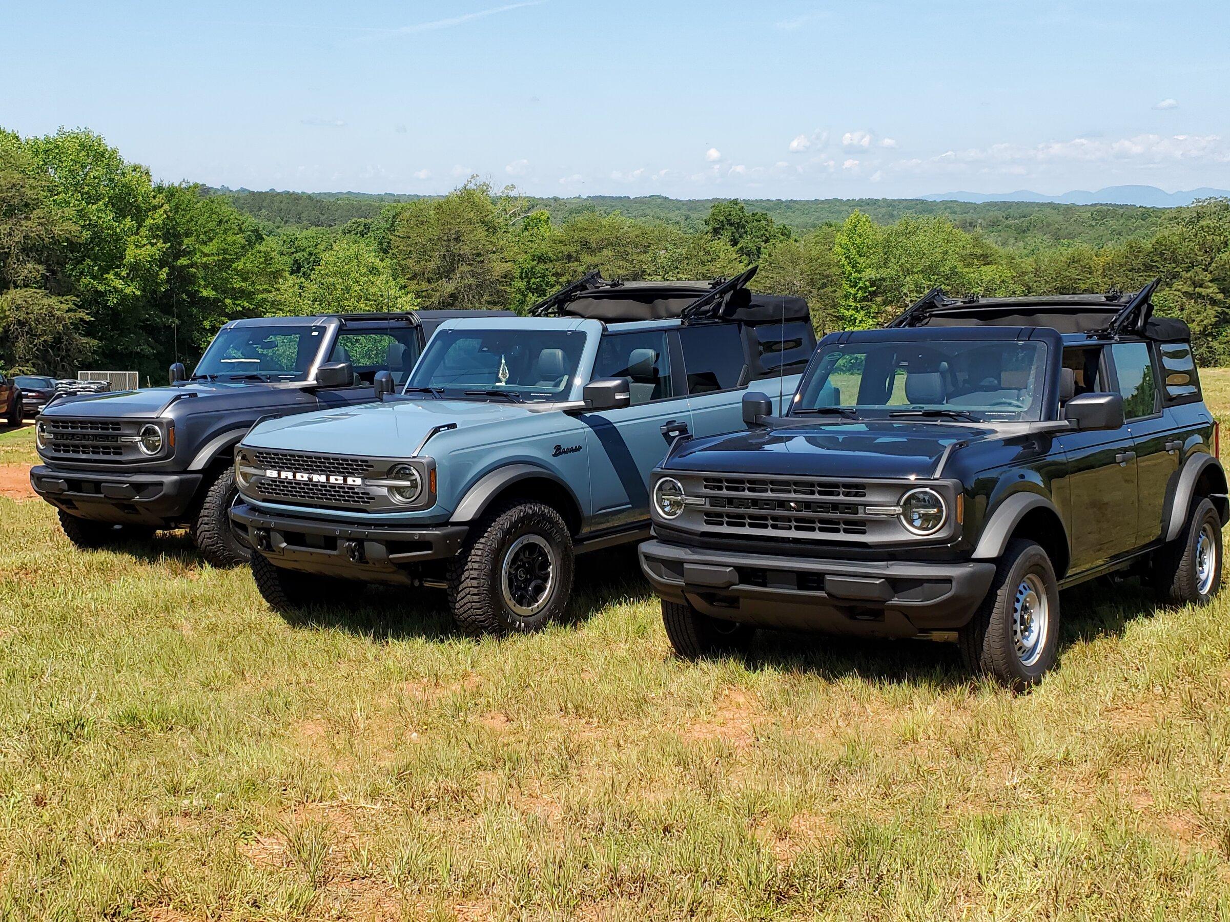 Ford Bronco Our 3 Bronco's !!! 20220529_112103