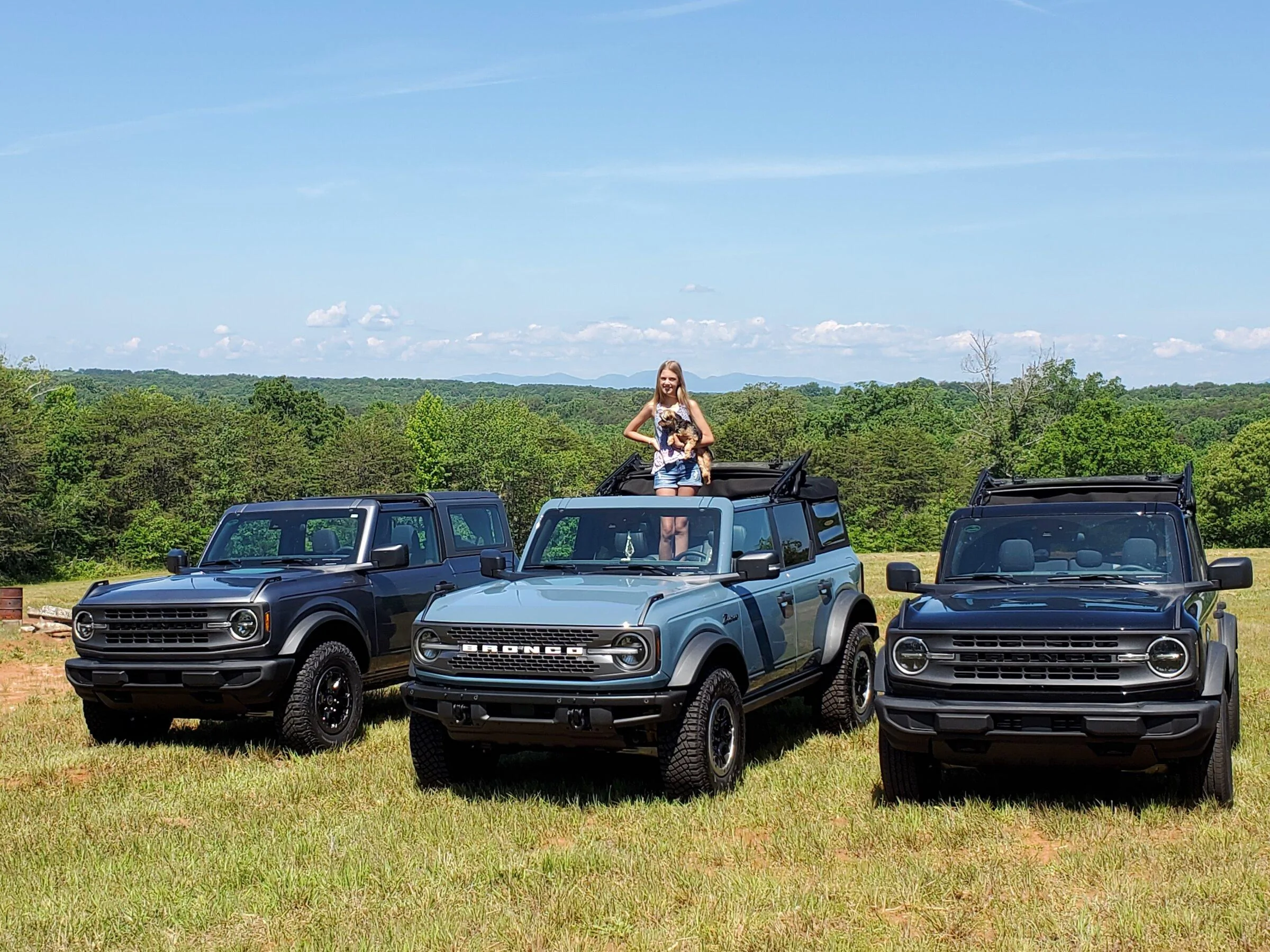Ford Bronco Our 3 Bronco's !!! 20220529_111945