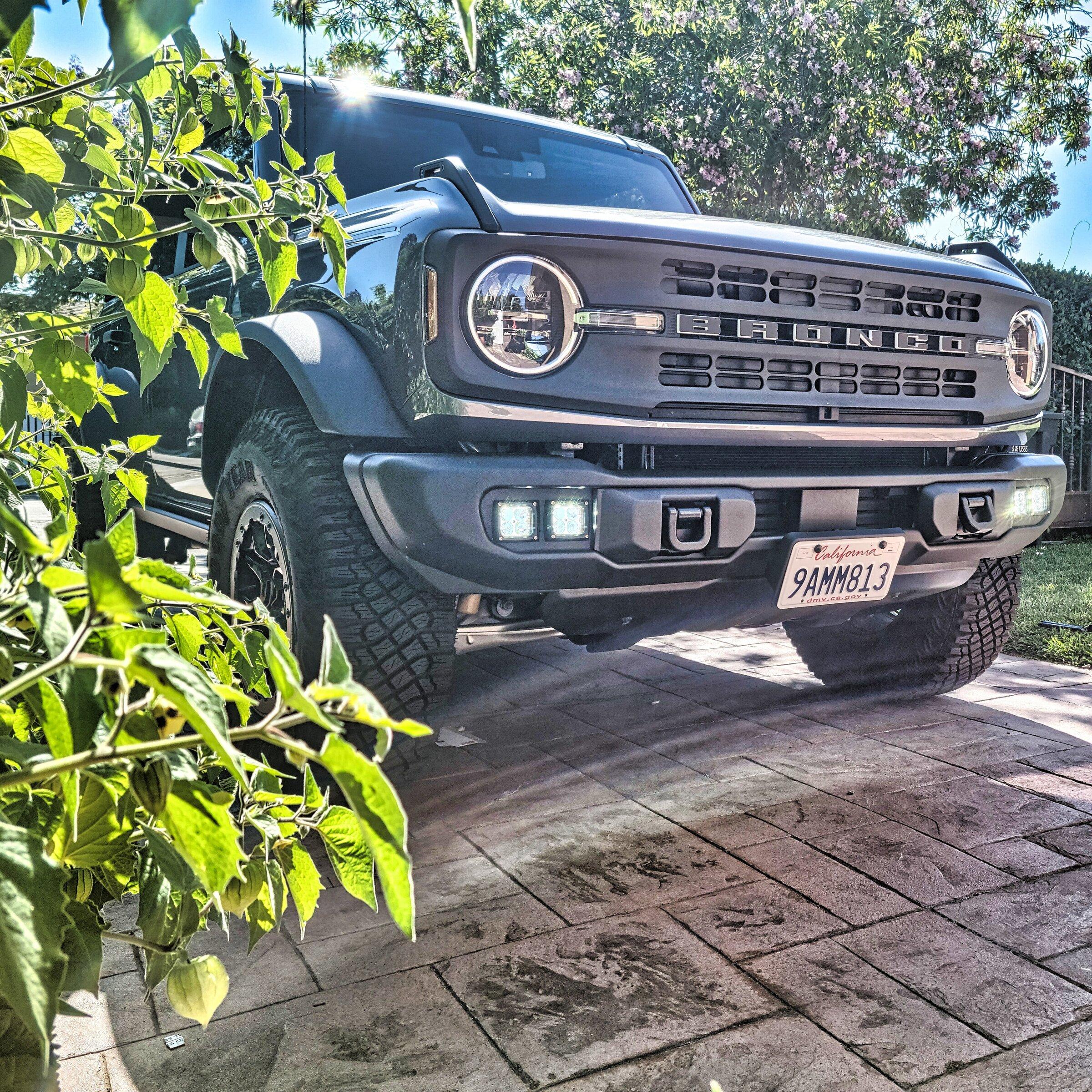 Ford Bronco FORD BRONCO CAPABLE BUMPER FOG LIGHTS KIT 20220529_161639