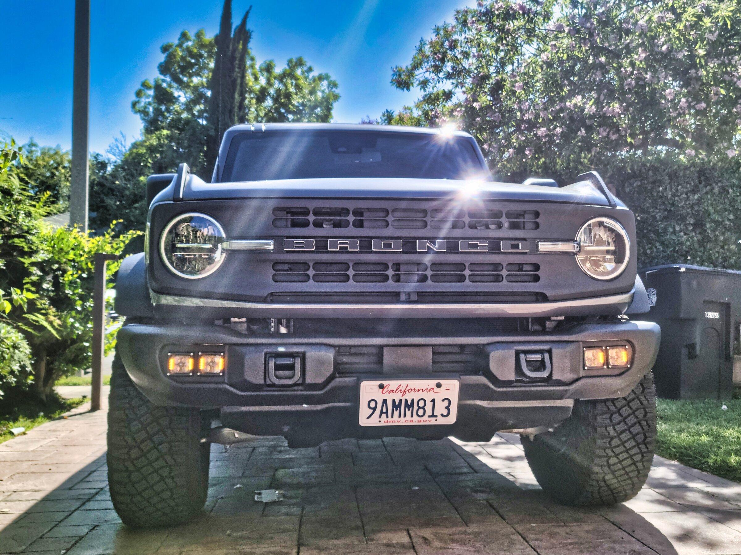 Ford Bronco FORD BRONCO CAPABLE BUMPER FOG LIGHTS KIT 20220529_161540