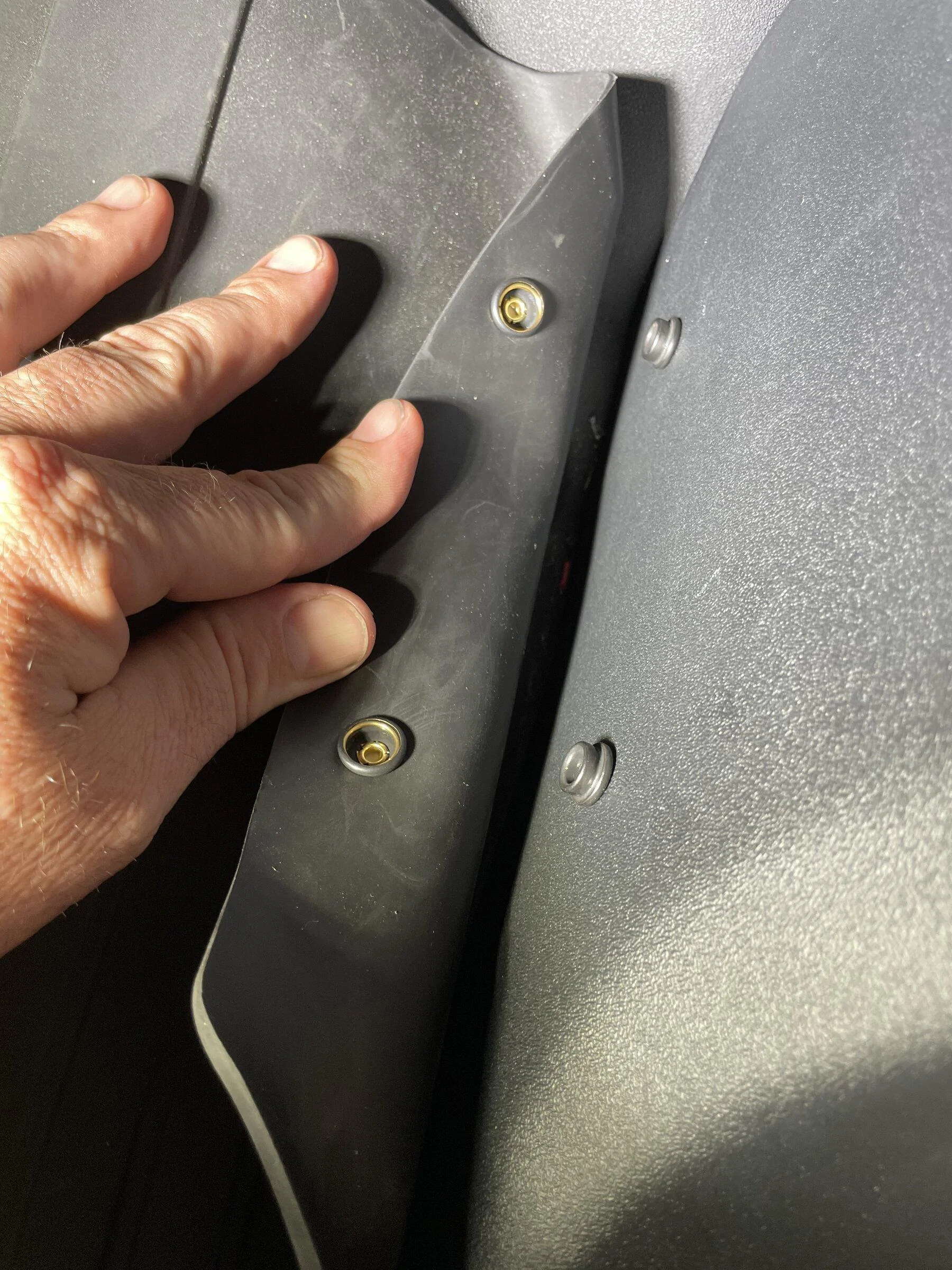 Ford Bronco Disappearing floor mat fix. 184D3C62-ED2E-4952-A4A4-D65300D78540