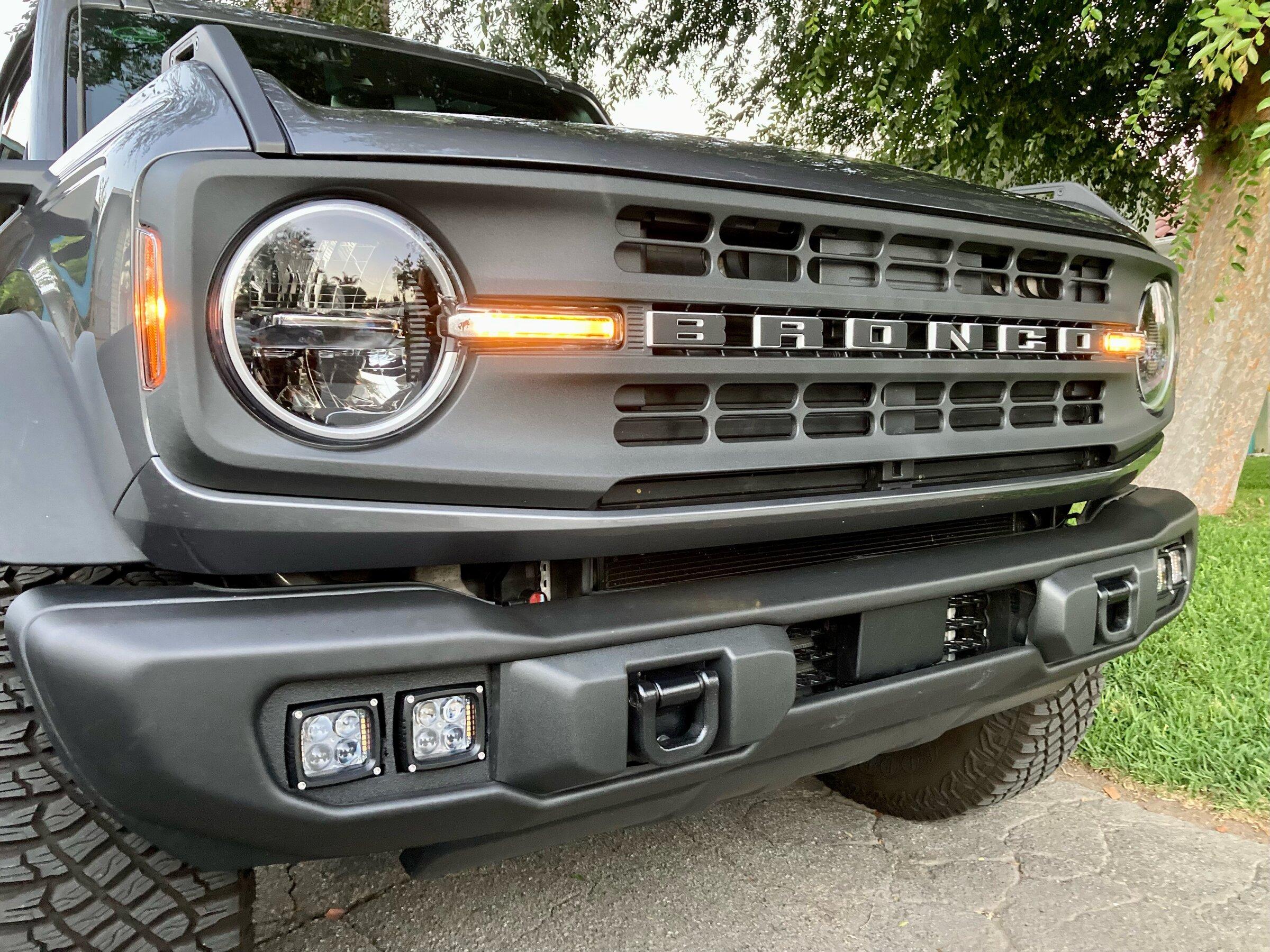 Ford Bronco FORD BRONCO CAPABLE BUMPER FOG LIGHTS KIT FullSizeRender-7