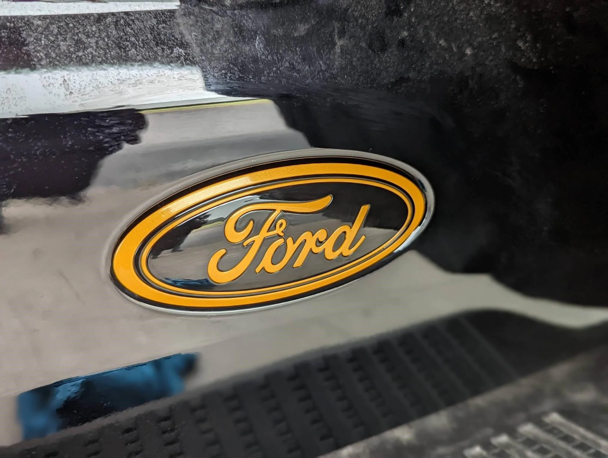 Ford Bronco SHADOW BLACK Bronco Club Bronco Custom Ford Emblem