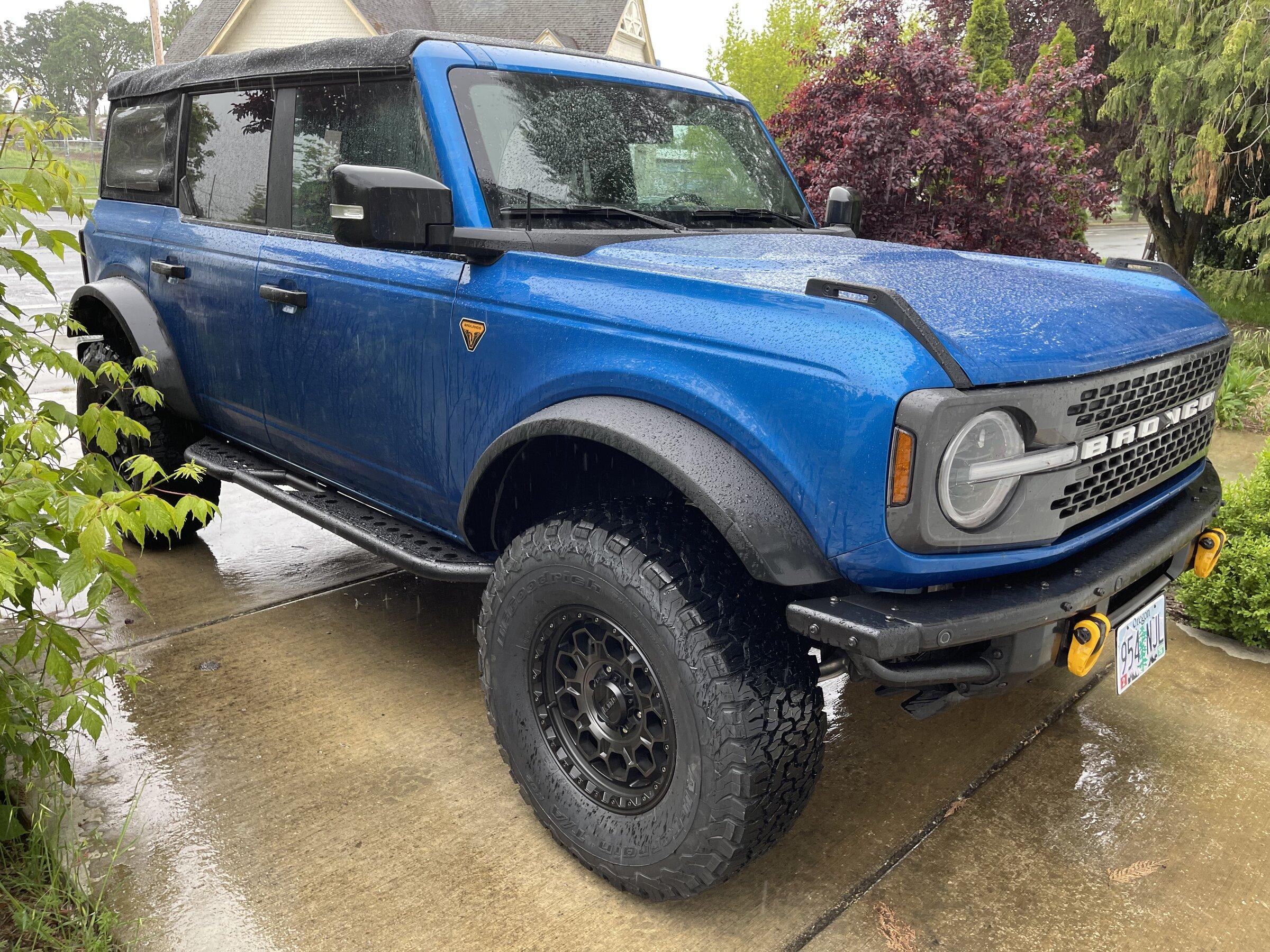 Ford Bronco Show us your installed wheel / tire upgrades here! (Pics) 4BF0EF9F-EE5D-4F64-B356-833B5F094909