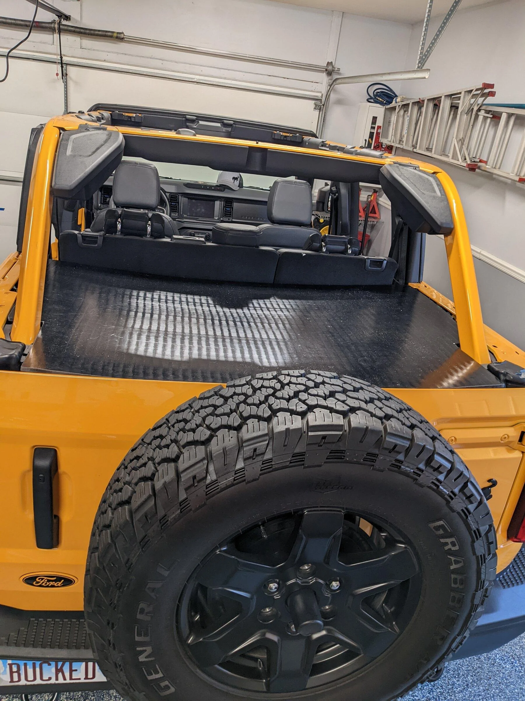 Ford Bronco DIY hard rear cargo cover PXL_20220531_004853186