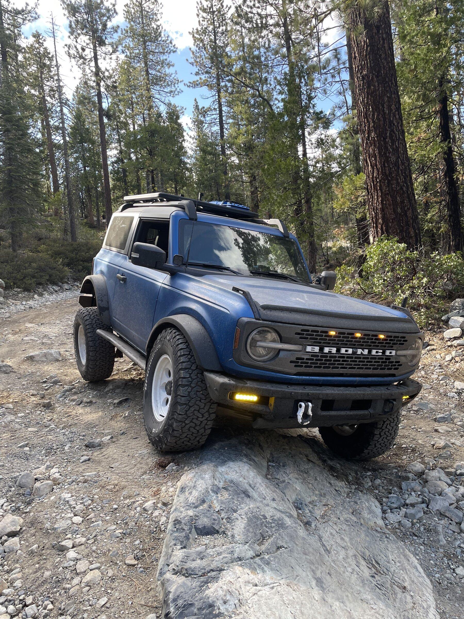 Ford Bronco Bowman lake, CA memorial weekend 6CD512C9-2E81-4314-B659-9503096CEDDA