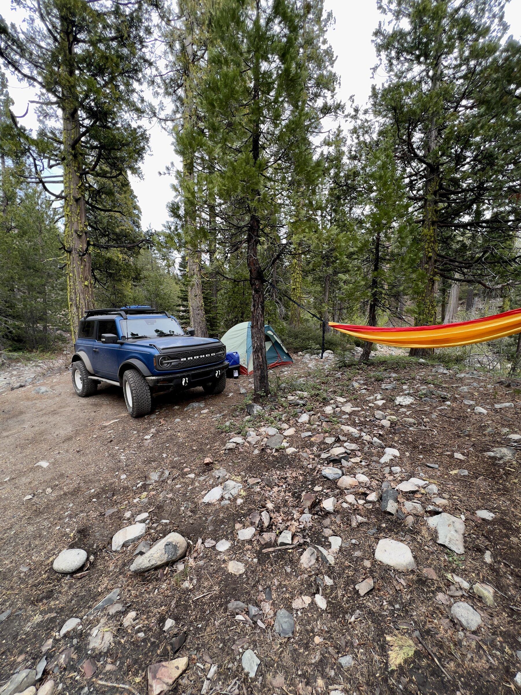 Ford Bronco Bowman lake, CA memorial weekend 058A25E3-E335-4351-BF9F-FBD891124A5E