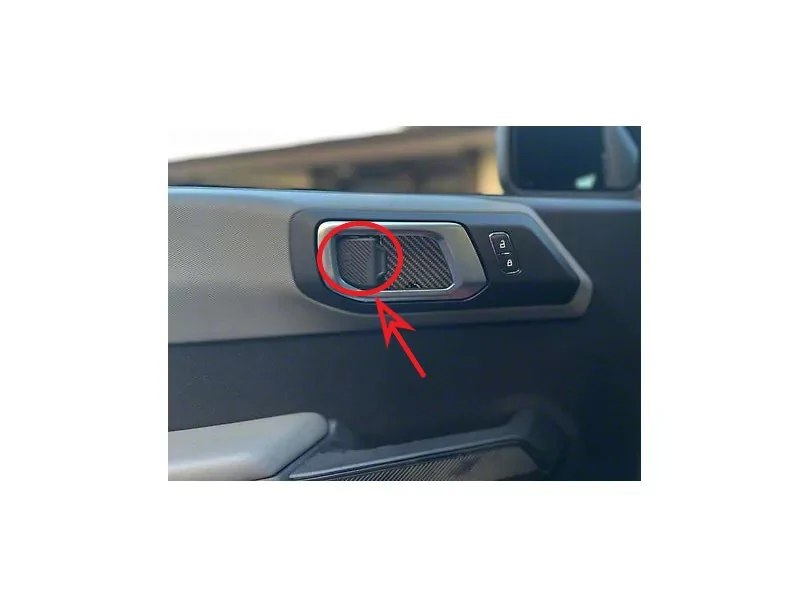 Ford Bronco Use for the door latch push/pull "lock" button? DoorLatch
