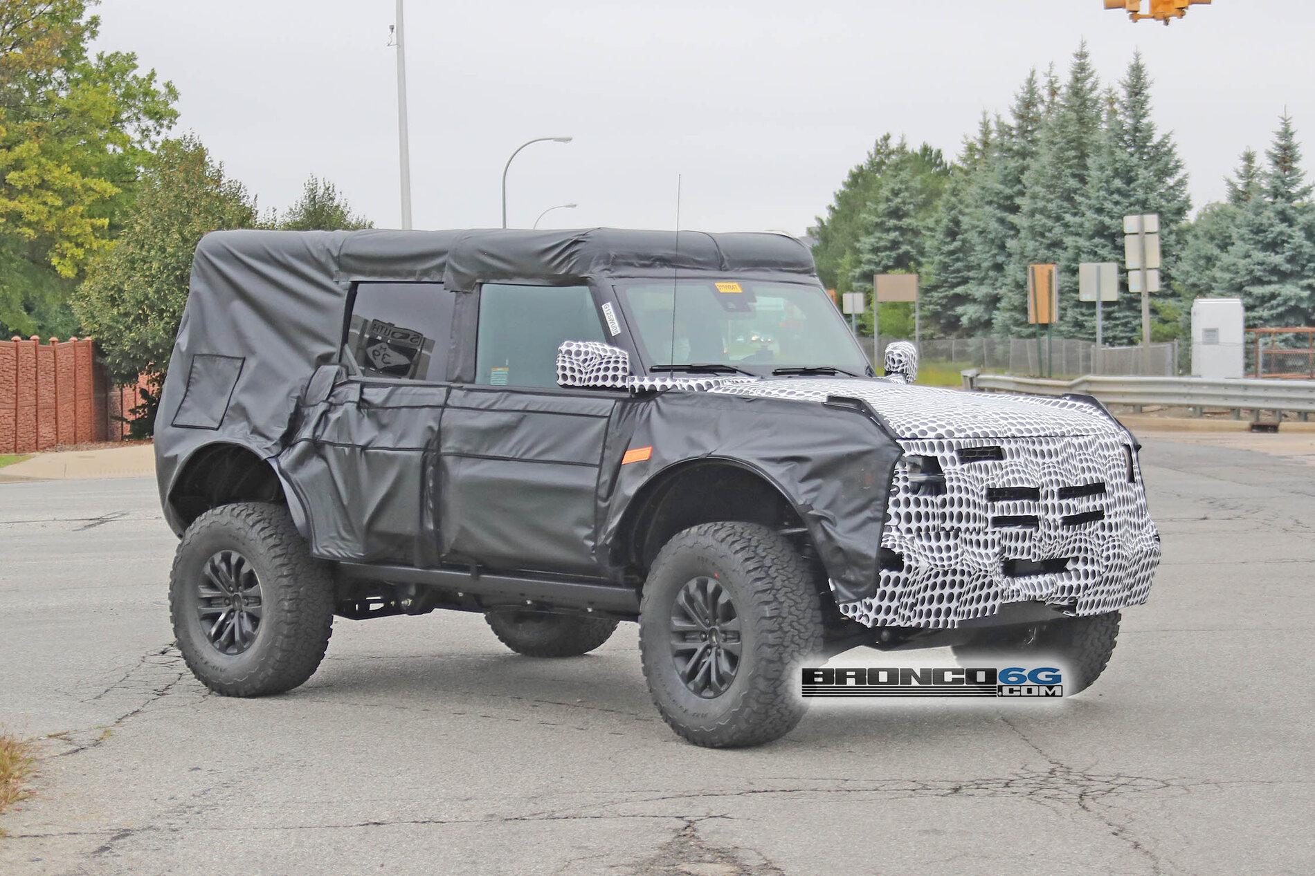 Ford Bronco Bronco Raptor / Warthog Prototype Spied Testing in Michigan! 2022-Ford-Bronco_Raptor_003-Wartho