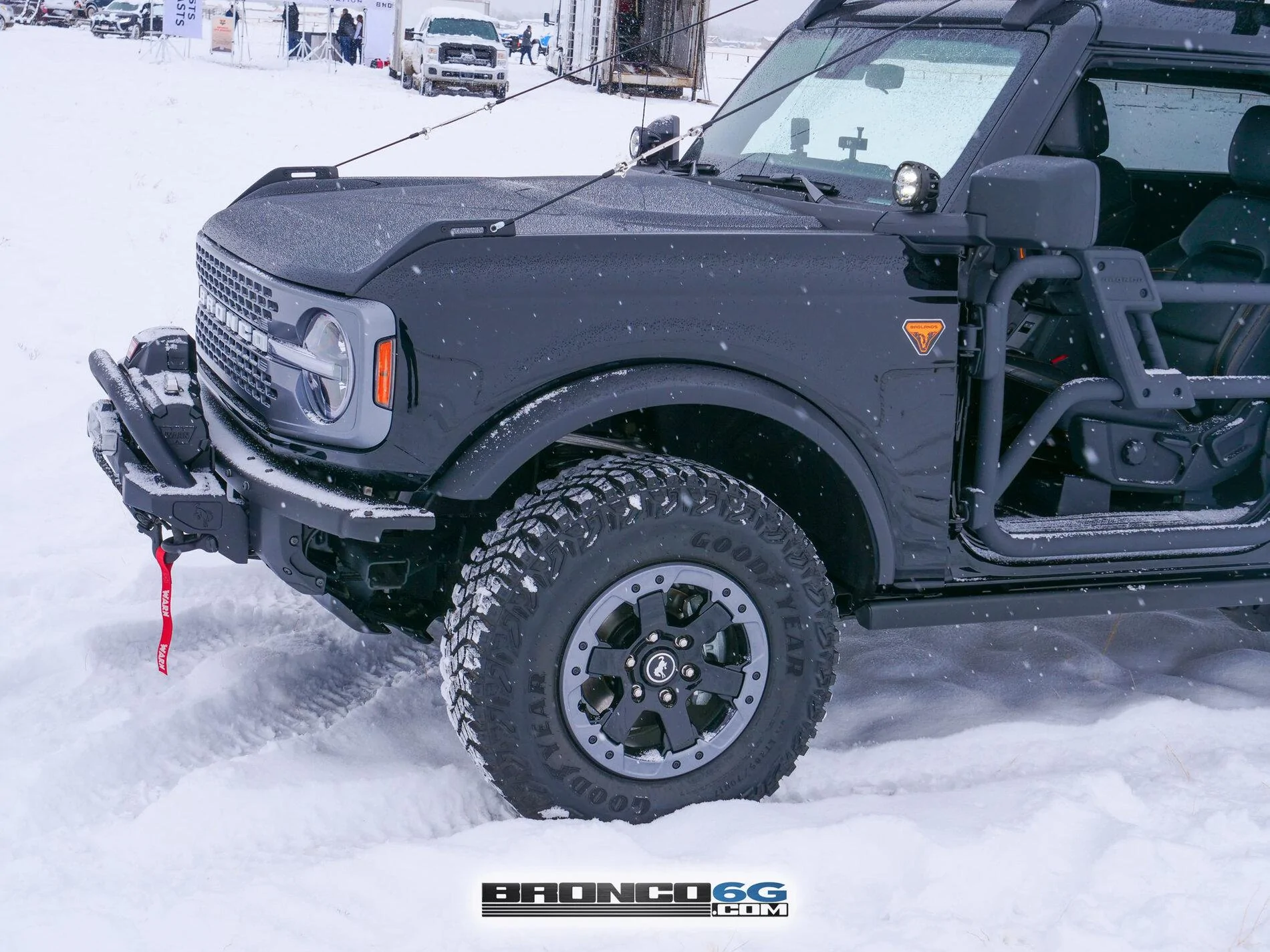 Ford Bronco First 2021 Bronco Badlands 2-Door Trail Rig pics & videos from Bronco Super Celebration West! 2021 Bronco Badlands at Bronco West Celebration P1011423