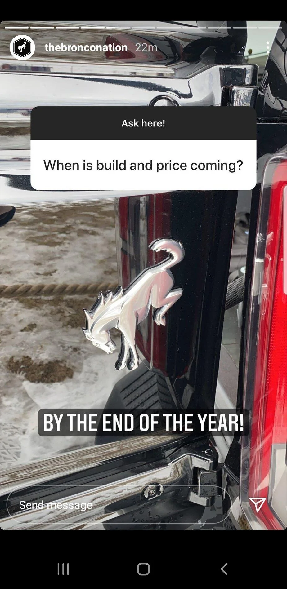 Ford Bronco Bronco Build & Price date Screenshot_20200909-153234_Instagram